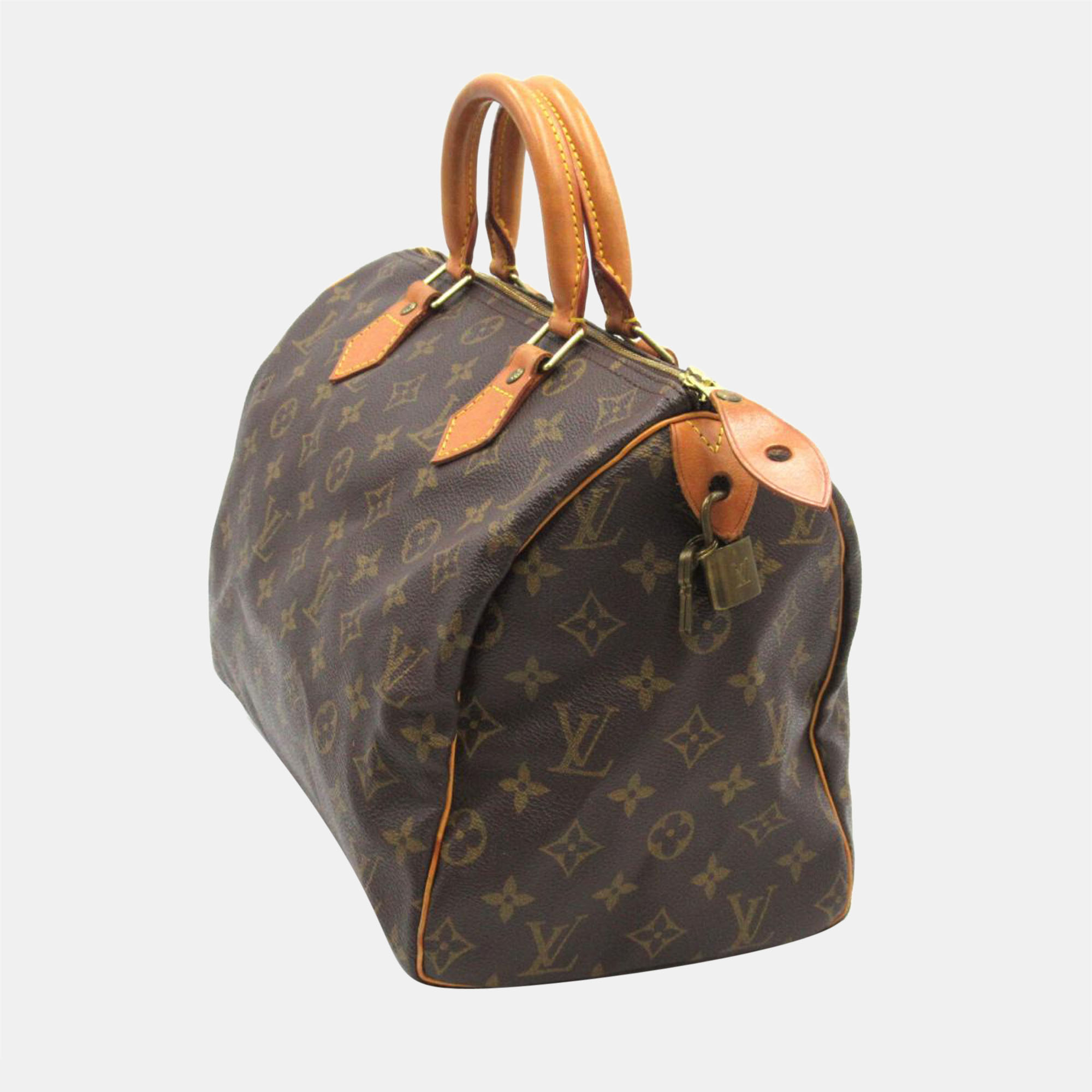 

Louis Vuitton Brown Monogram Canvas Speedy 30 Top Handle Bag
