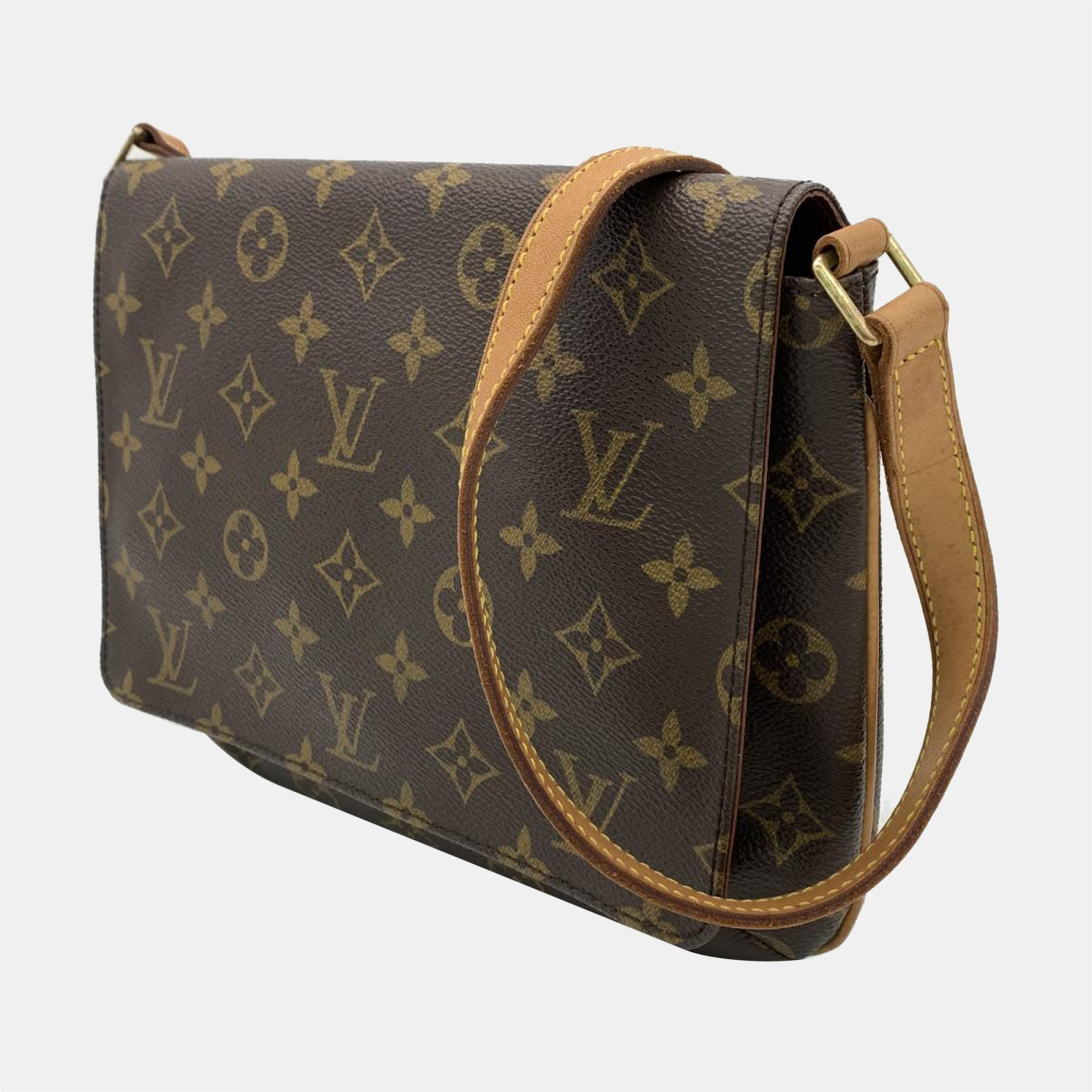 

Louis Vuitton Brown Canvas Monogram Musette Tango Short Strap Bag