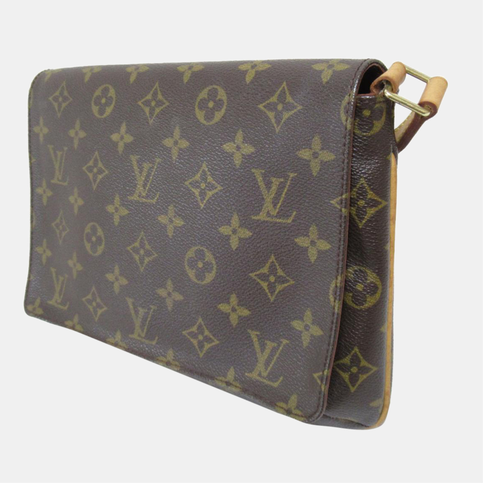 

Louis Vuitton Brown Canvas Monogram Musette Tango Long Strap
