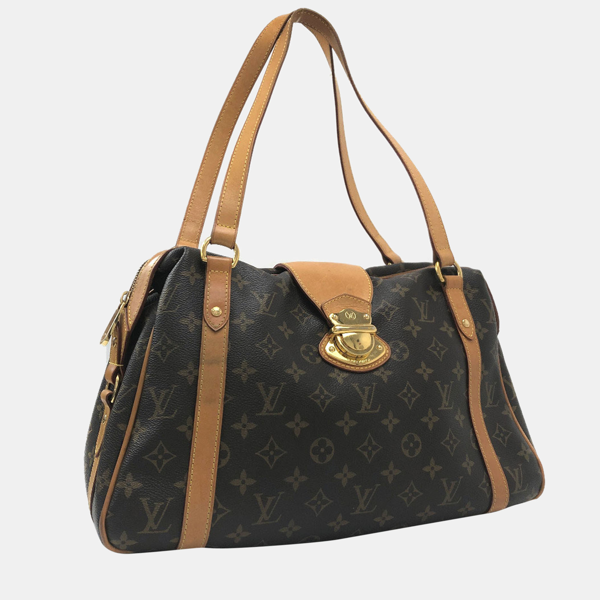 

Louis Vuitton Brown Canvas Monogram Stresa PM bag