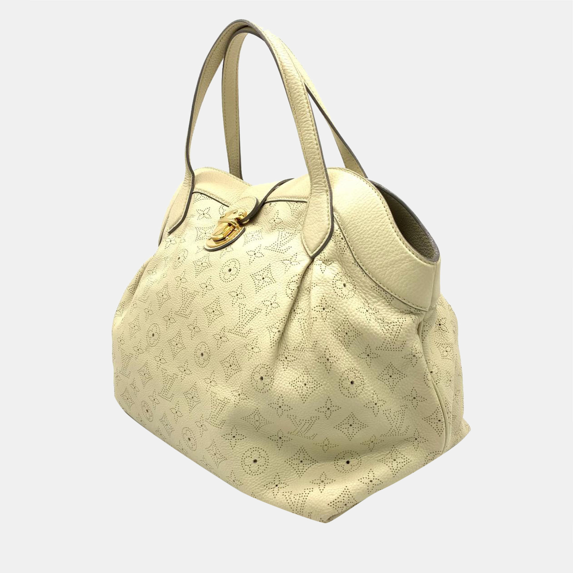 

Louis Vuitton Beige Monogram Mahina Leather Cirrus PM Bag
