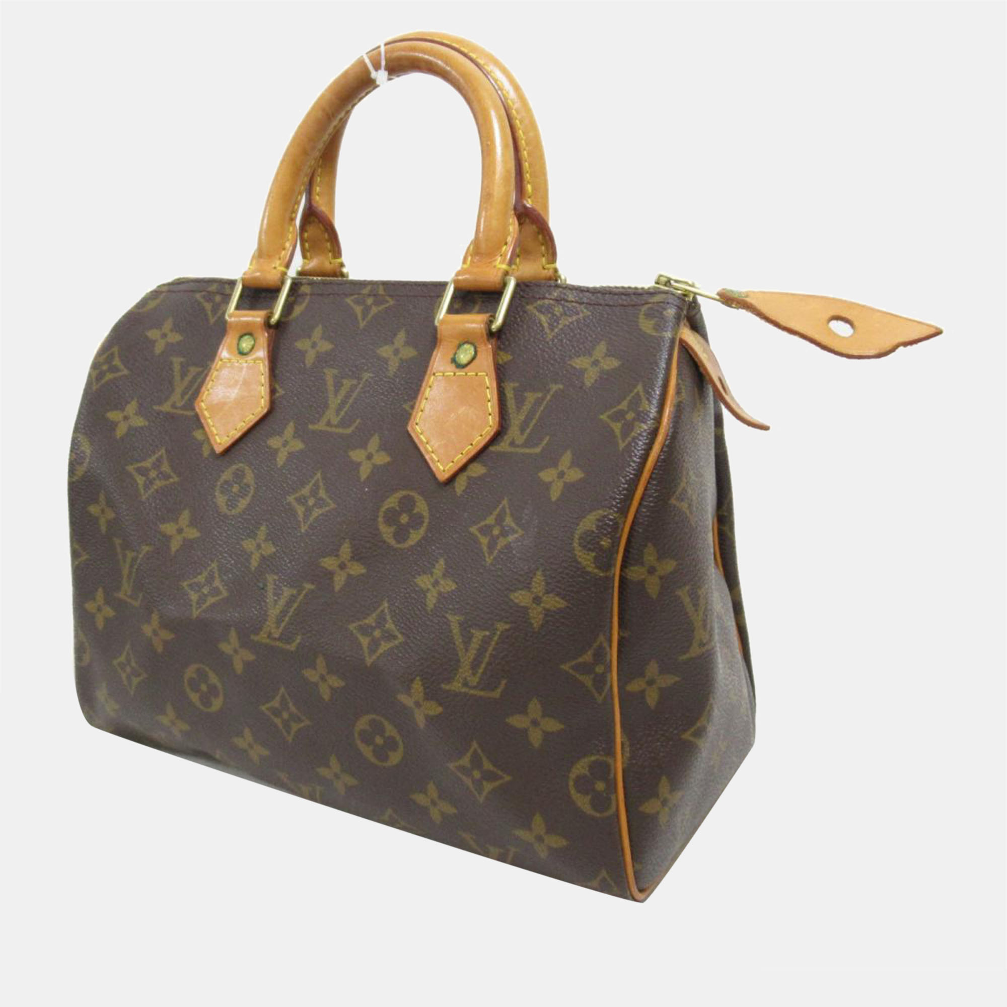 

Louis Vuitton Brown Monogram Canvas Speedy 25 Top Handle Bag