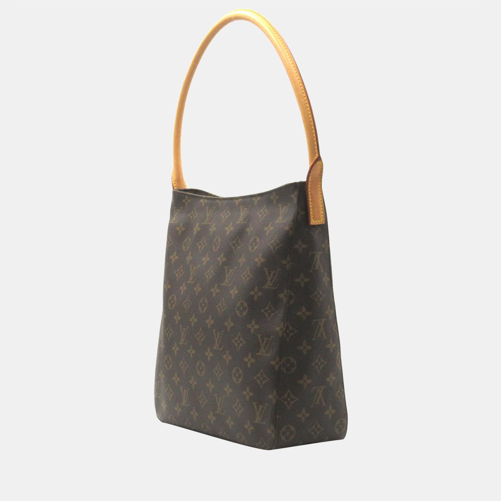 

Louis Vuitton Brown Canvas Monogram Looping GM