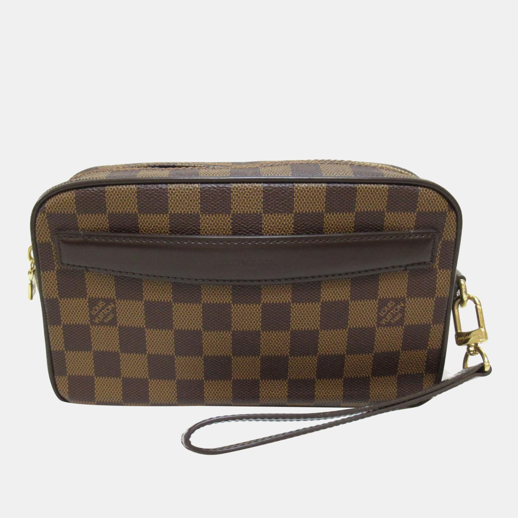 Louis Vuitton Damier Ebene Canvas Saint Paul Pochette Louis