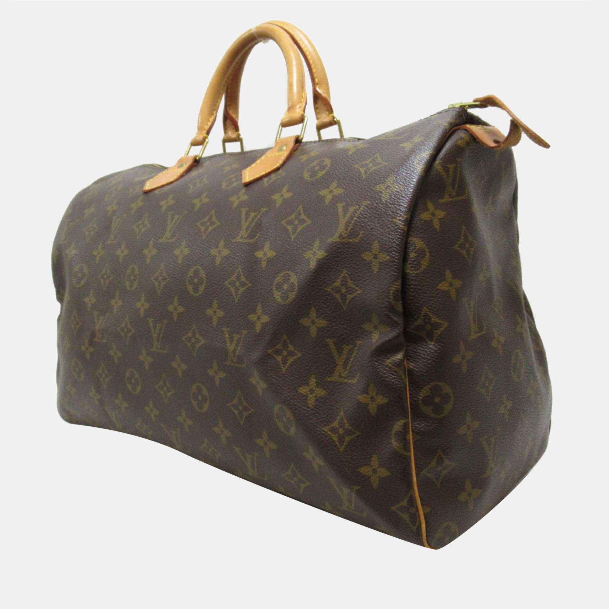 

Louis Vuitton Brown Monogram Canvas Speedy 40 Top Handle Bag