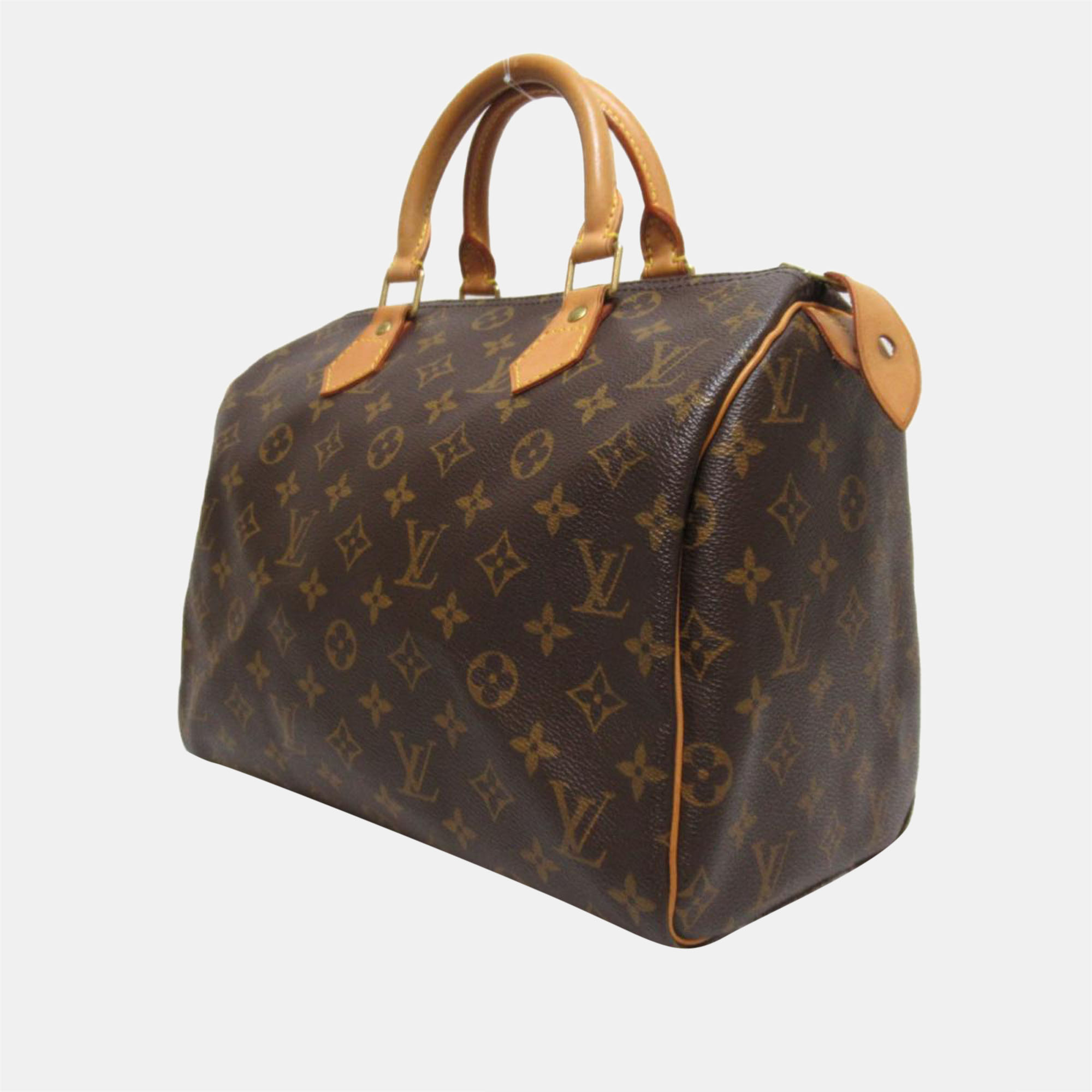 

Louis Vuitton Brown Monogram Canvas Speedy 30 Top Handle Bag