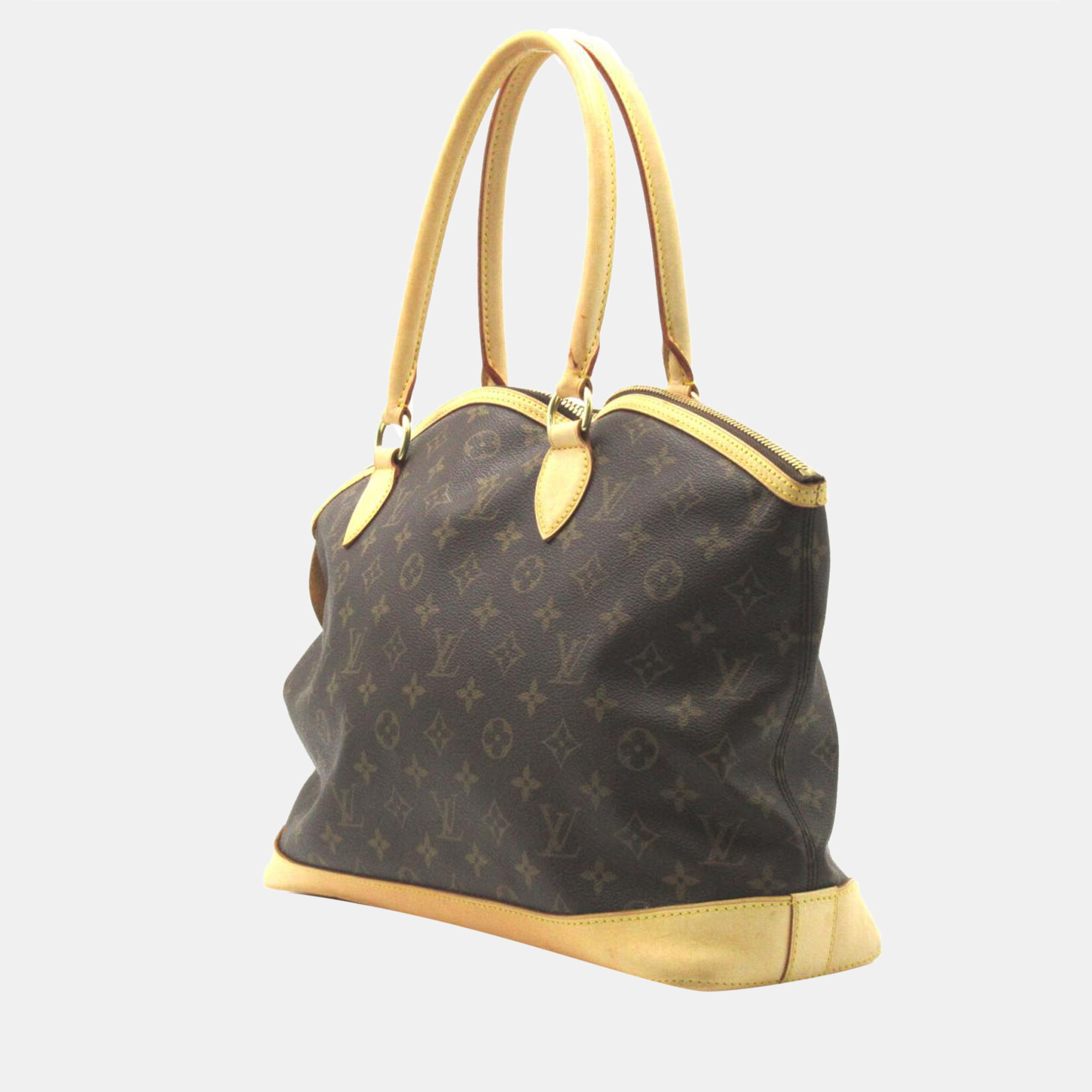 

Louis Vuitton Brown Canvas Monogram Lockit Horizontal