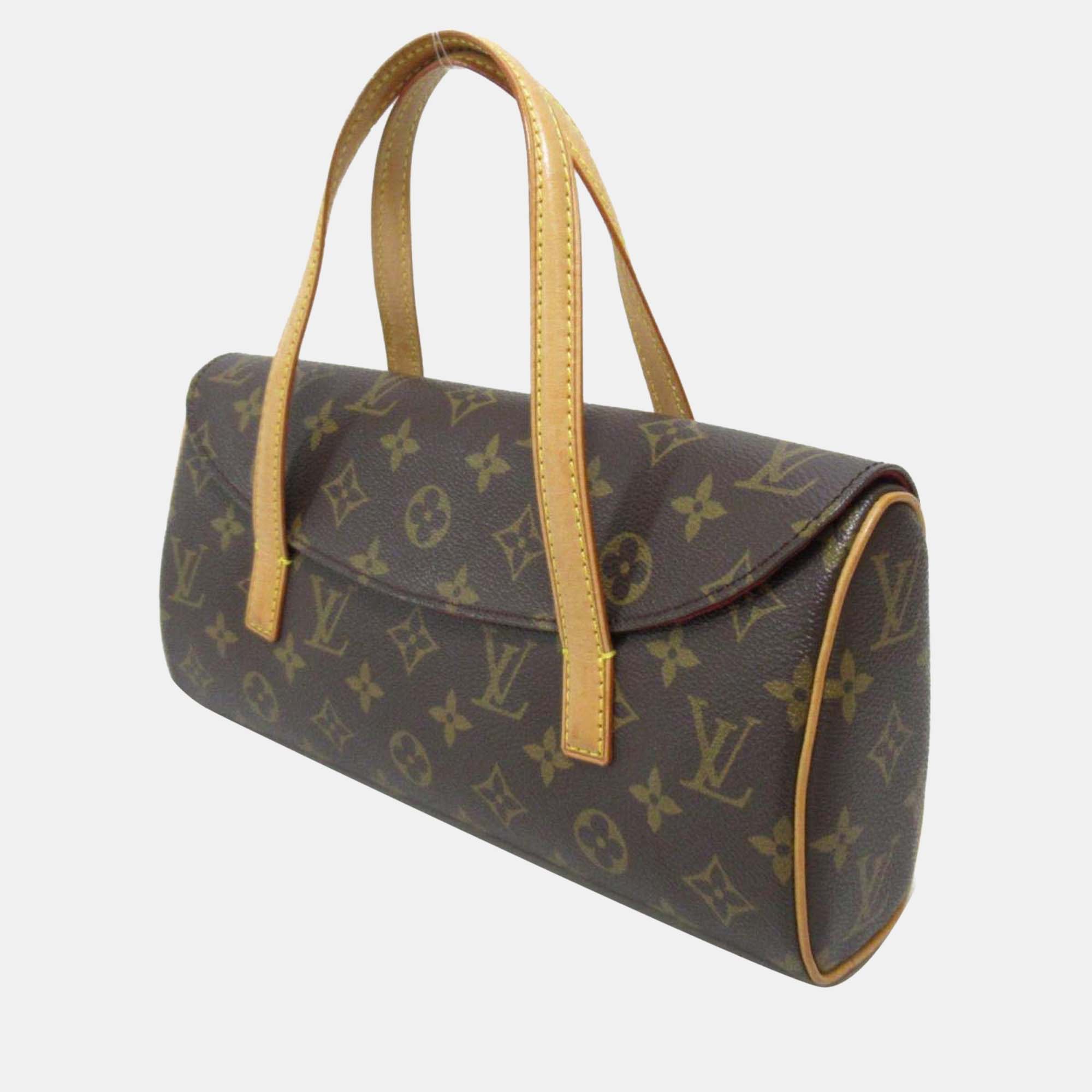 

Louis Vuitton Brown Canvas Monogram Sonatine Bag