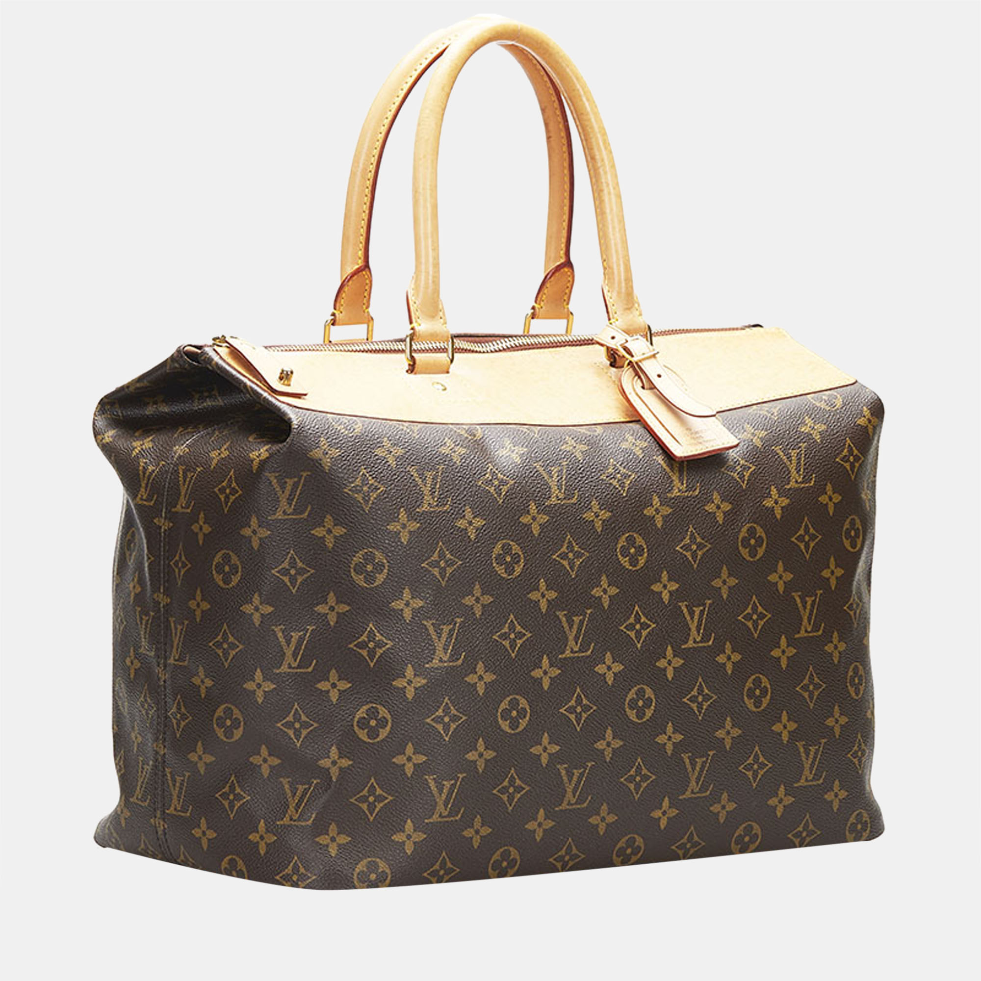 

Louis Vuitton Brown Canvas Monogram Greenwich PM Bag