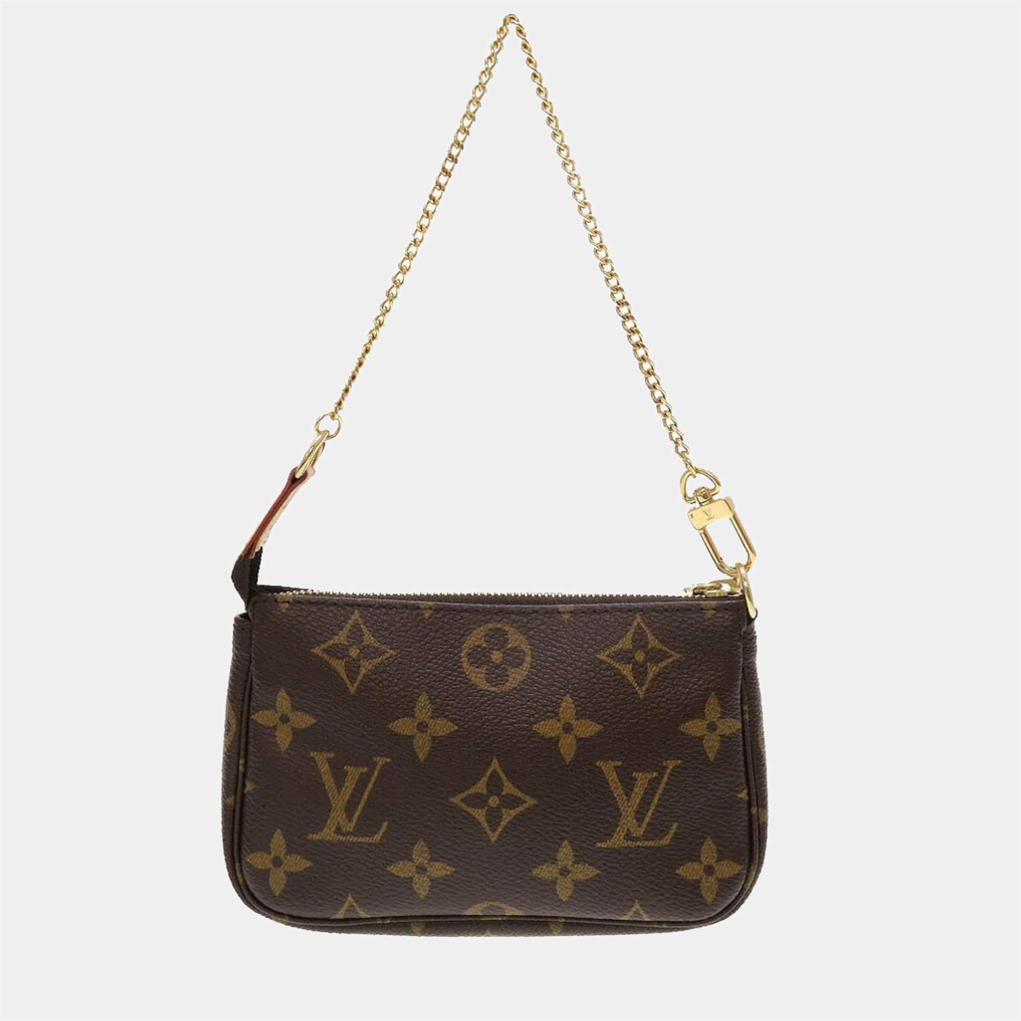 

Louis Vuitton Brown Monogram Canvas Mini Pochette Accessoires Shoulder Bag