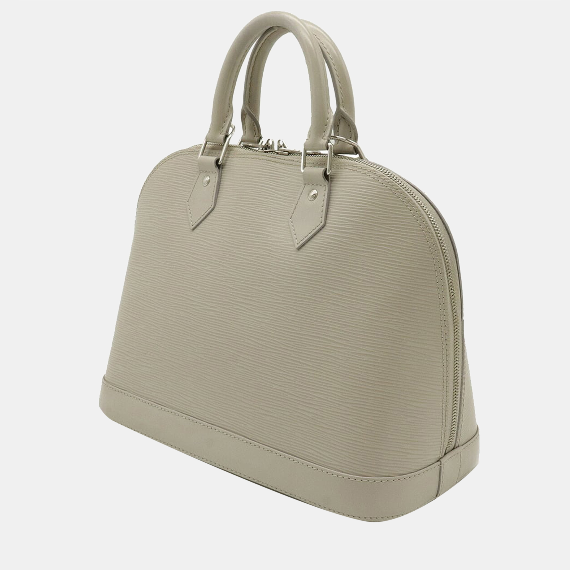 

Louis Vuitton Grey Epi Leather Alma Top Handle Bag