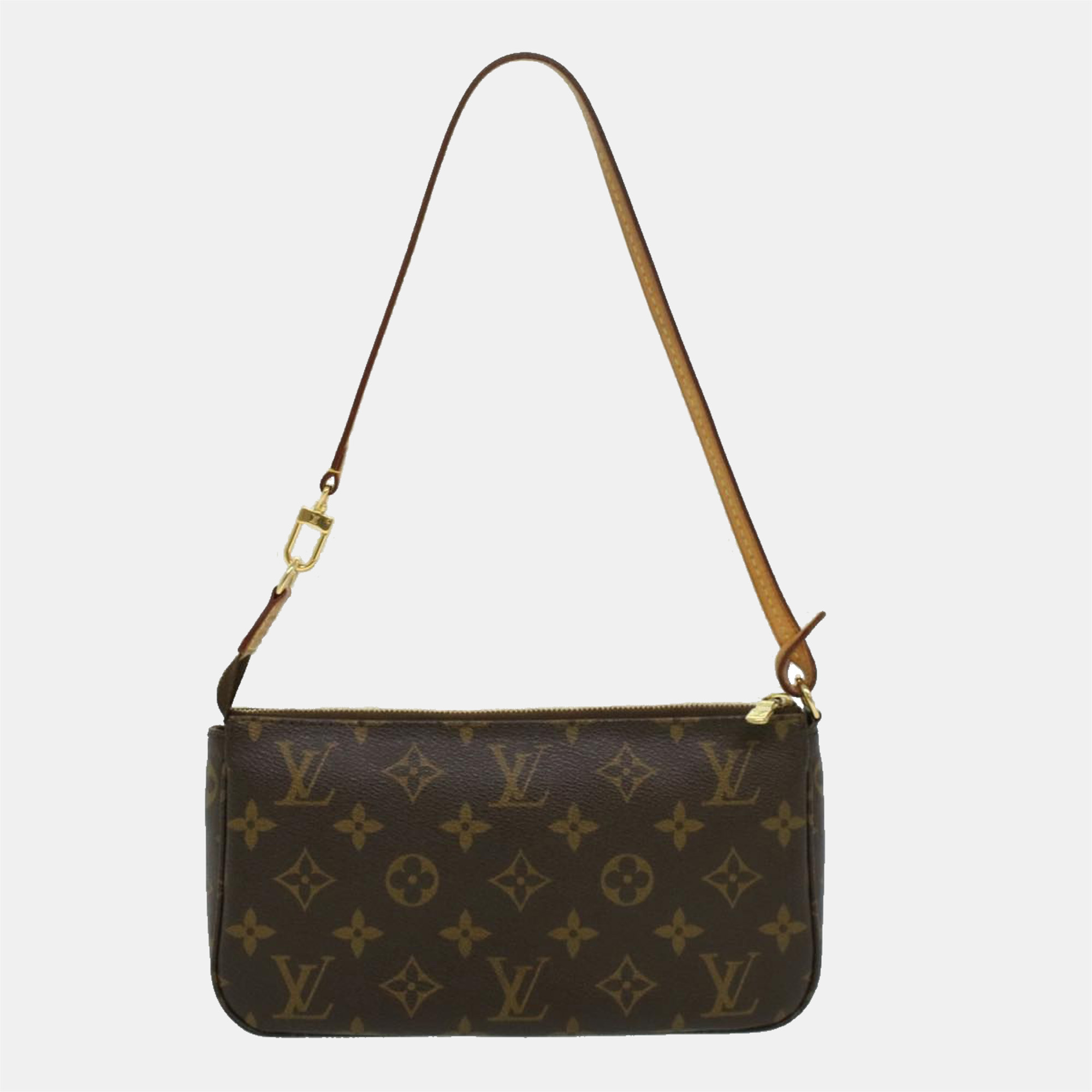 

Louis Vuitton Brown Monogram Canvas Pochette Accessoires Shoulder Bag