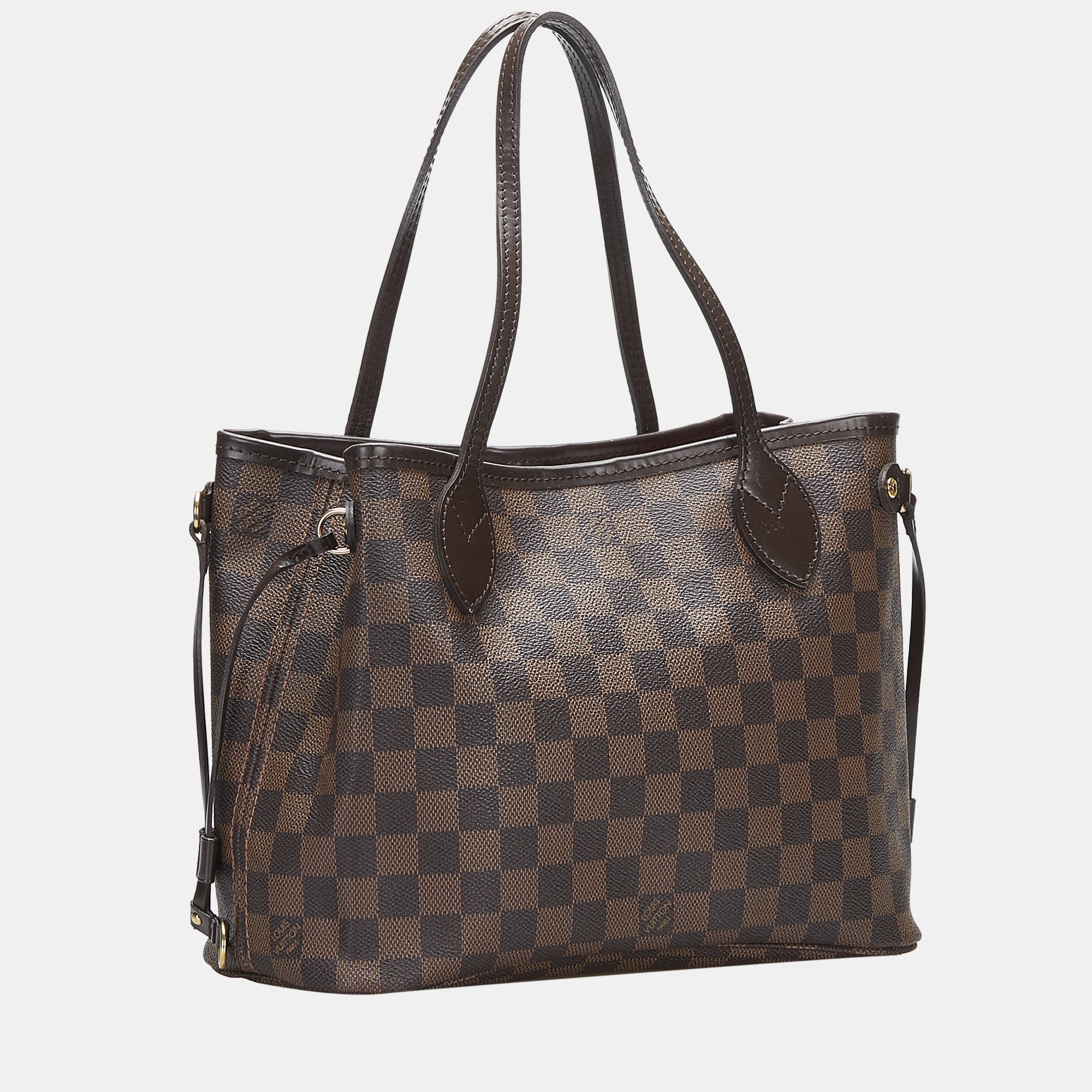 

Louis Vuitton Brown Damier Ebene Neverfull PM