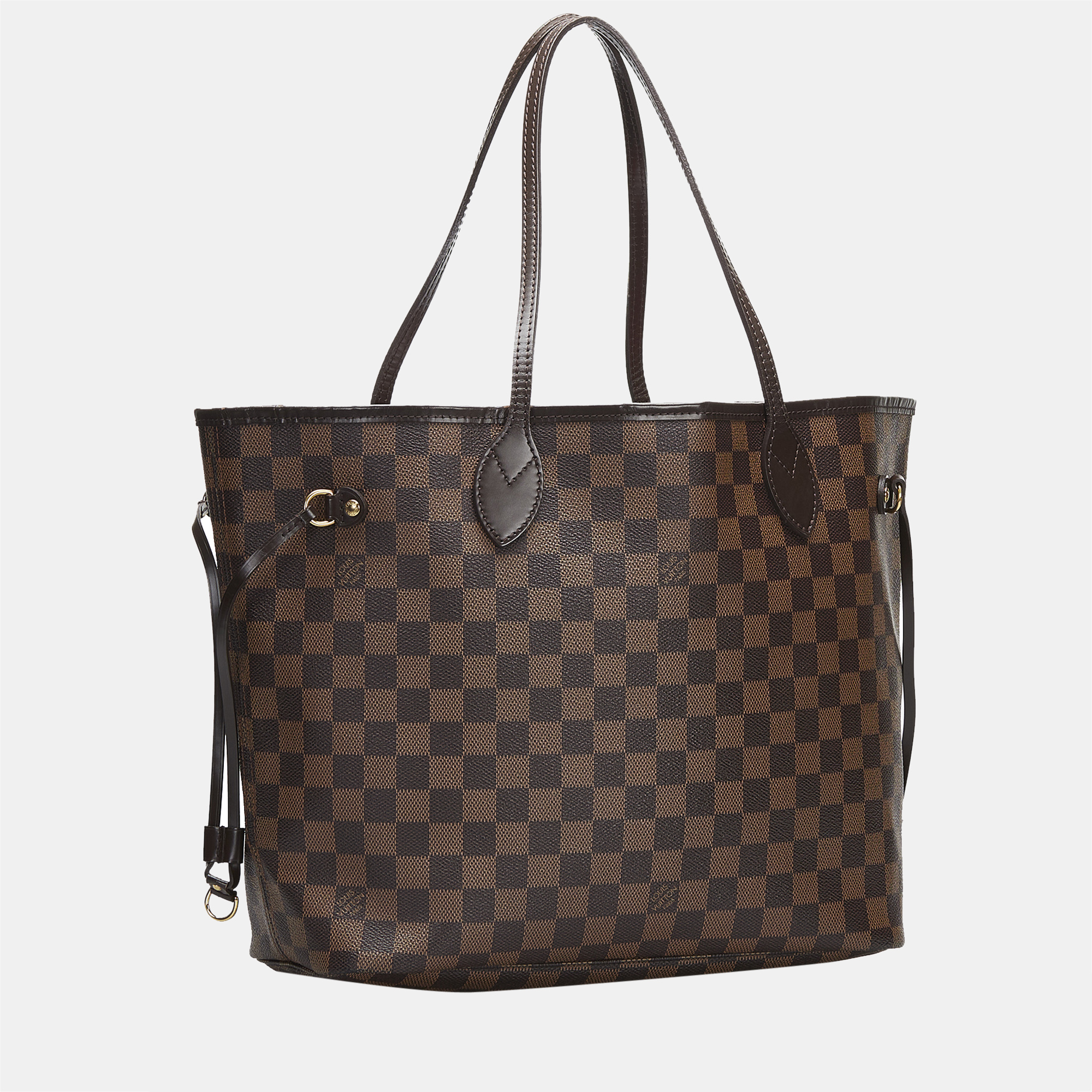 

Louis Vuitton Brown Damier Ebene Neverfull MM