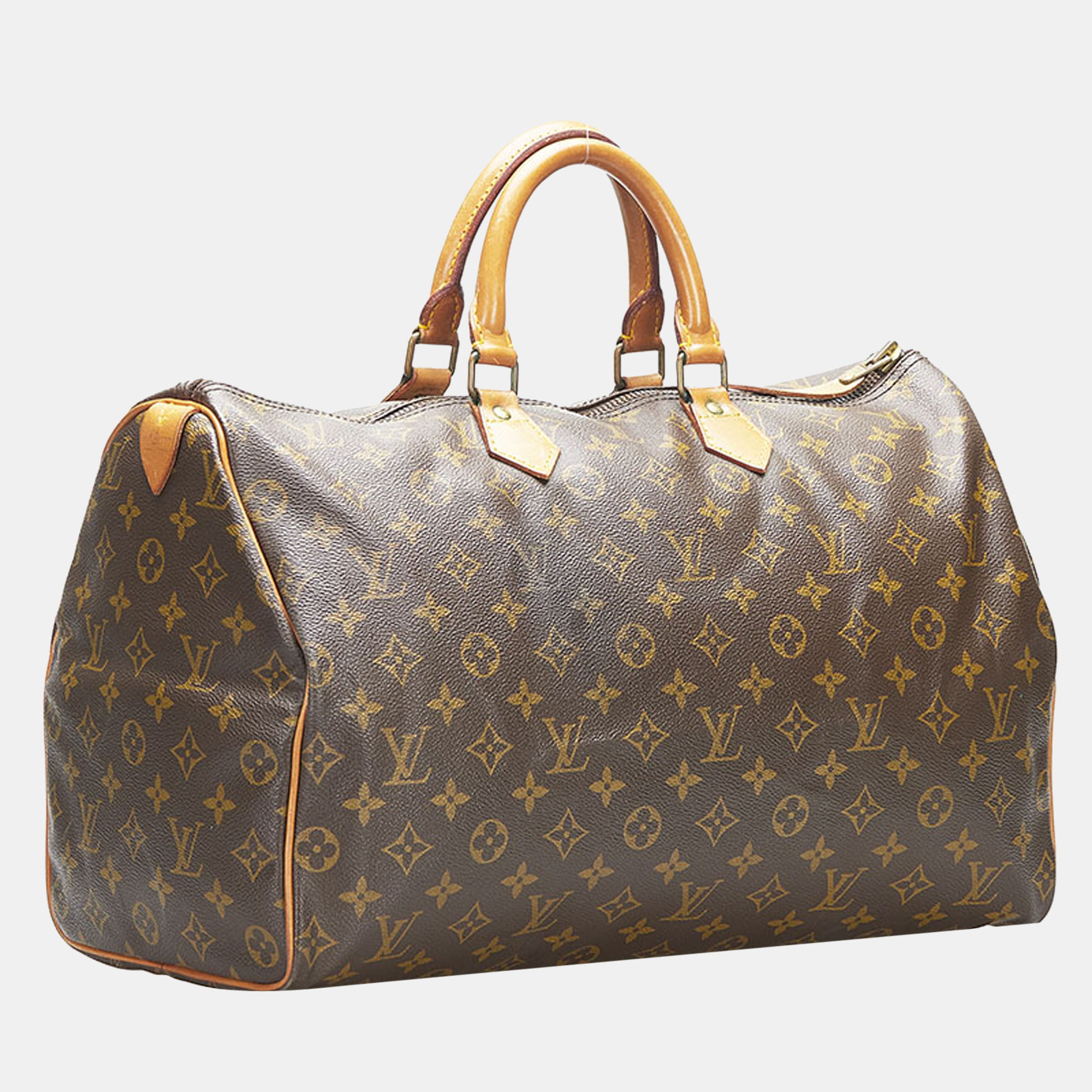 

Louis Vuitton Brown Canvas Monogram Speedy 40 bag