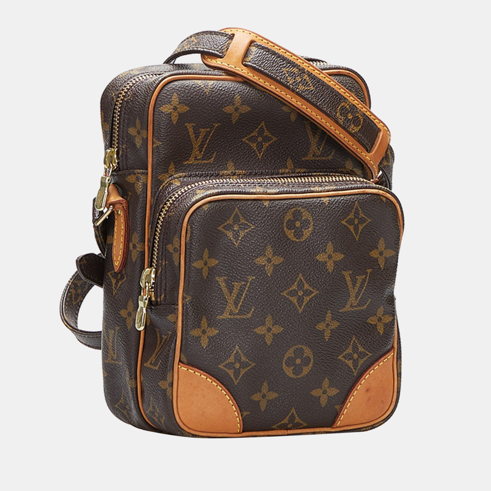 

Louis Vuitton Brown Canvas Monogram Amazon bag