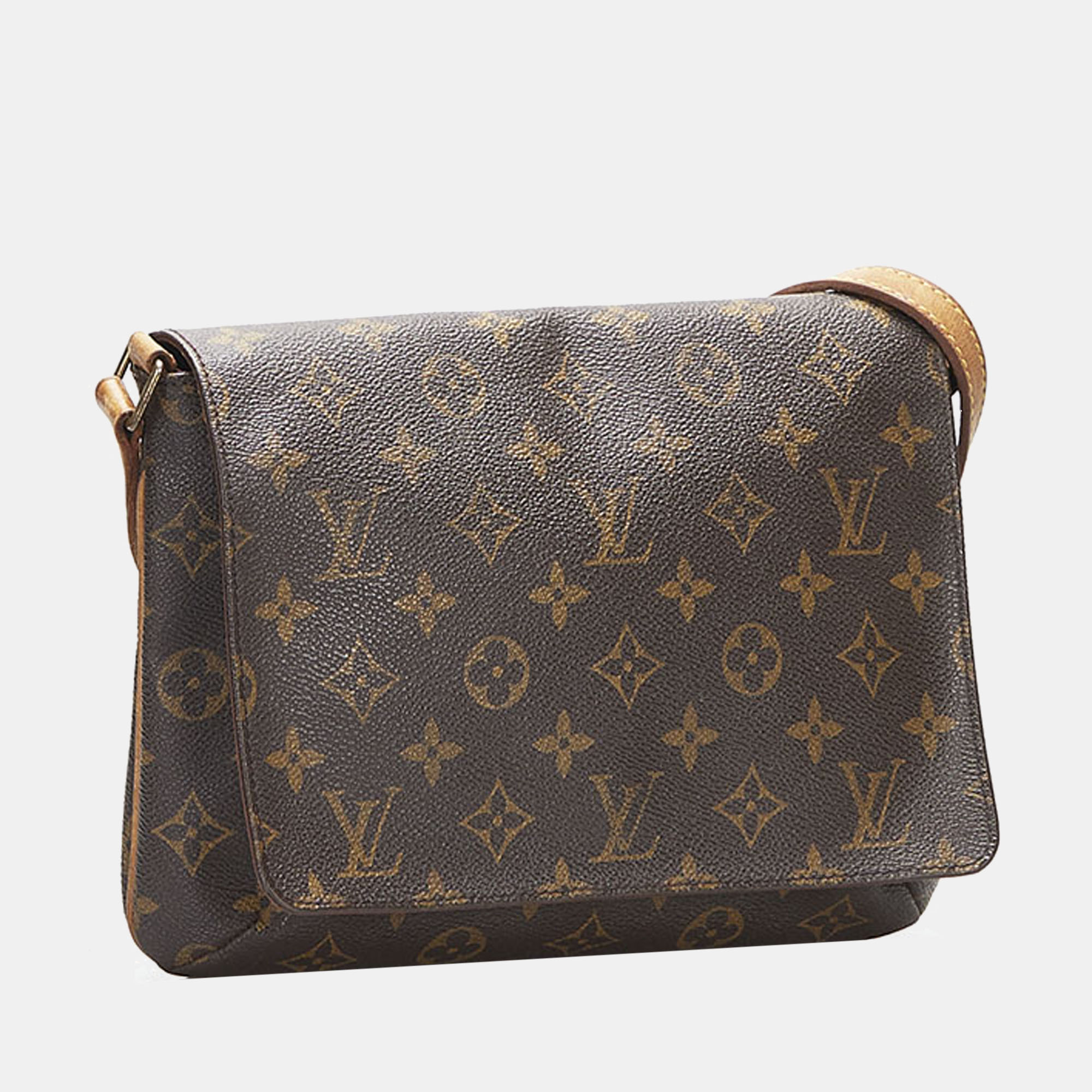 

Louis Vuitton Brown Canvas Monogram Musette Tango Short Strap