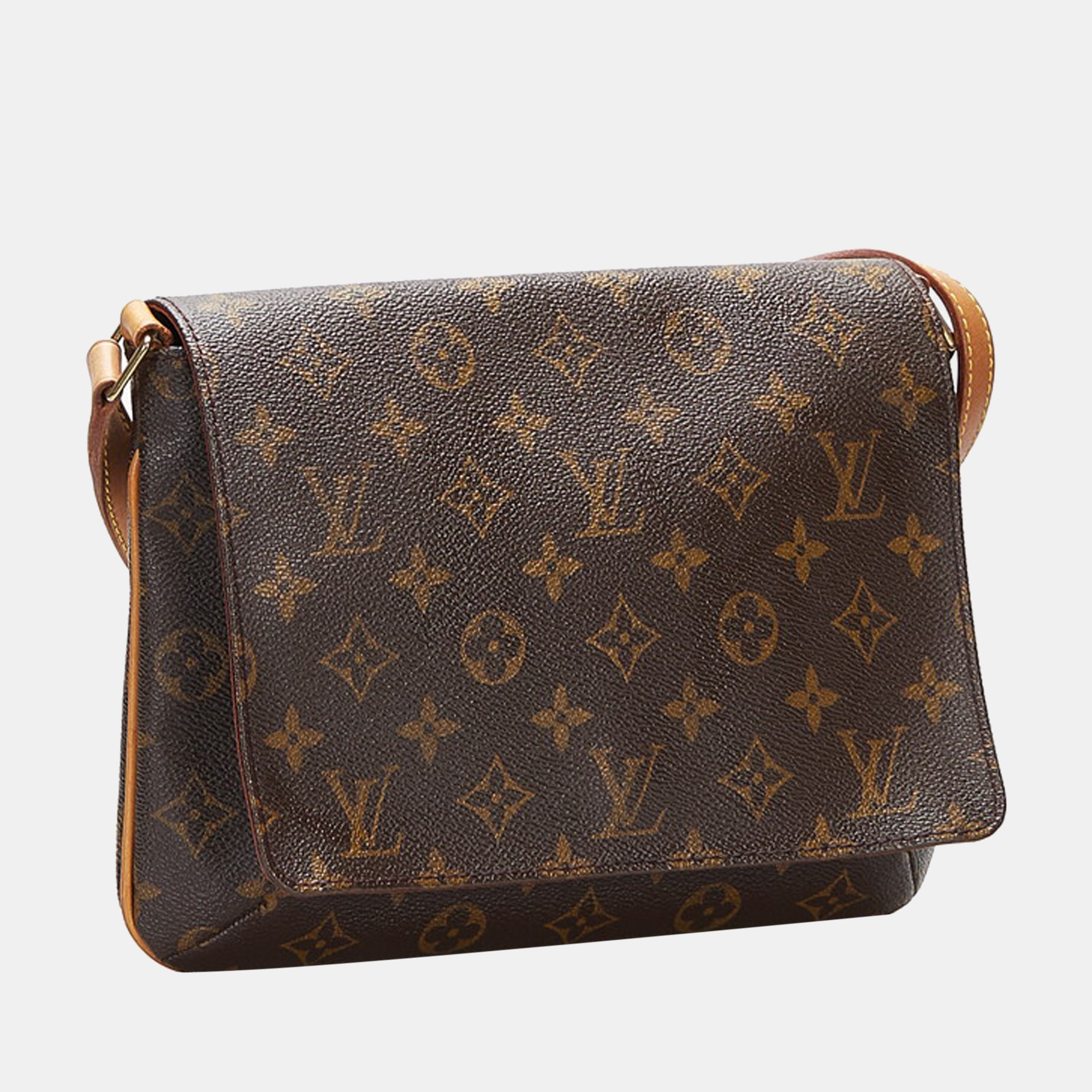 

Louis Vuitton Brown Canvas Monogram Musette Tango Short Strap