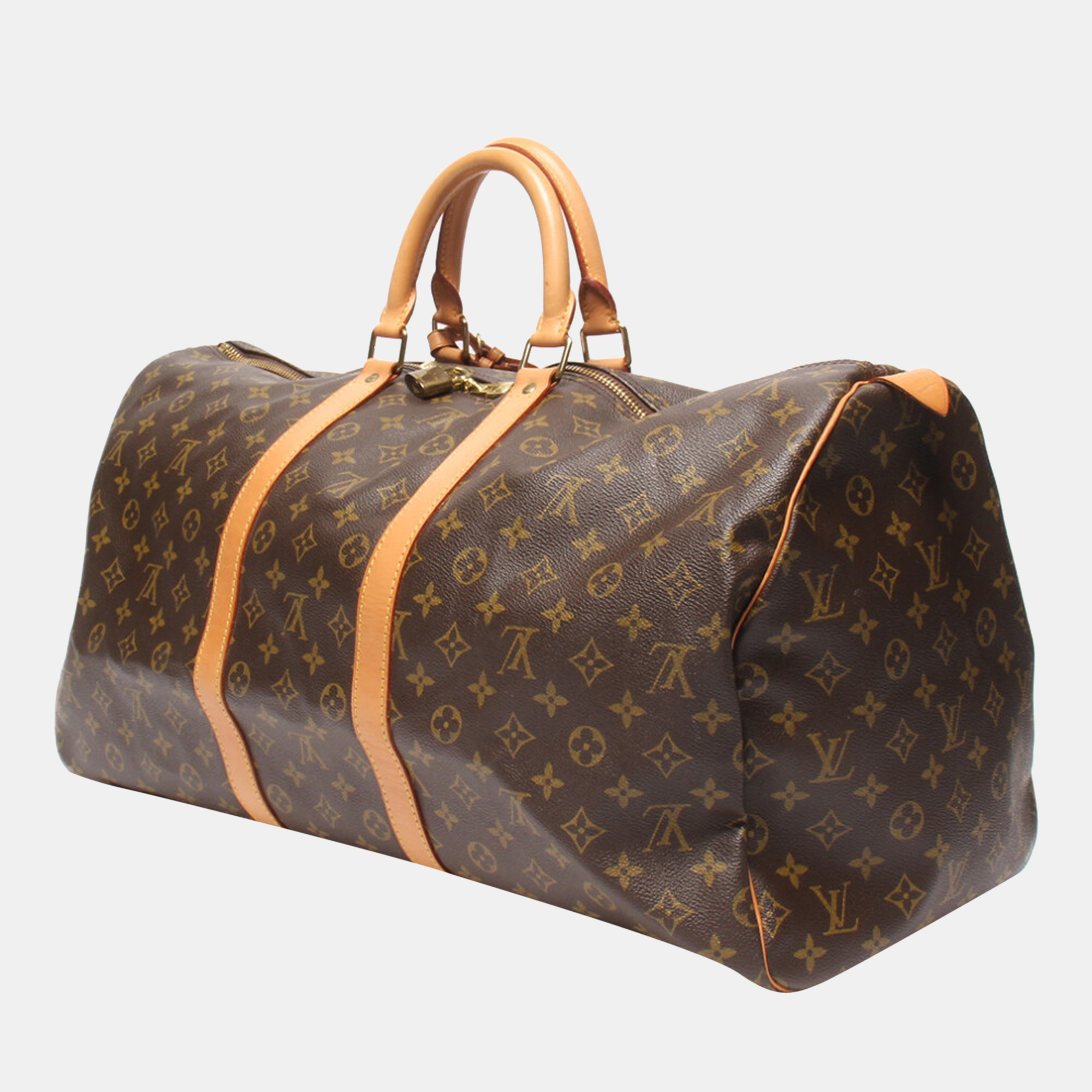 

Louis Vuitton Brown Monogram Canvas Keepall Duffel Bag