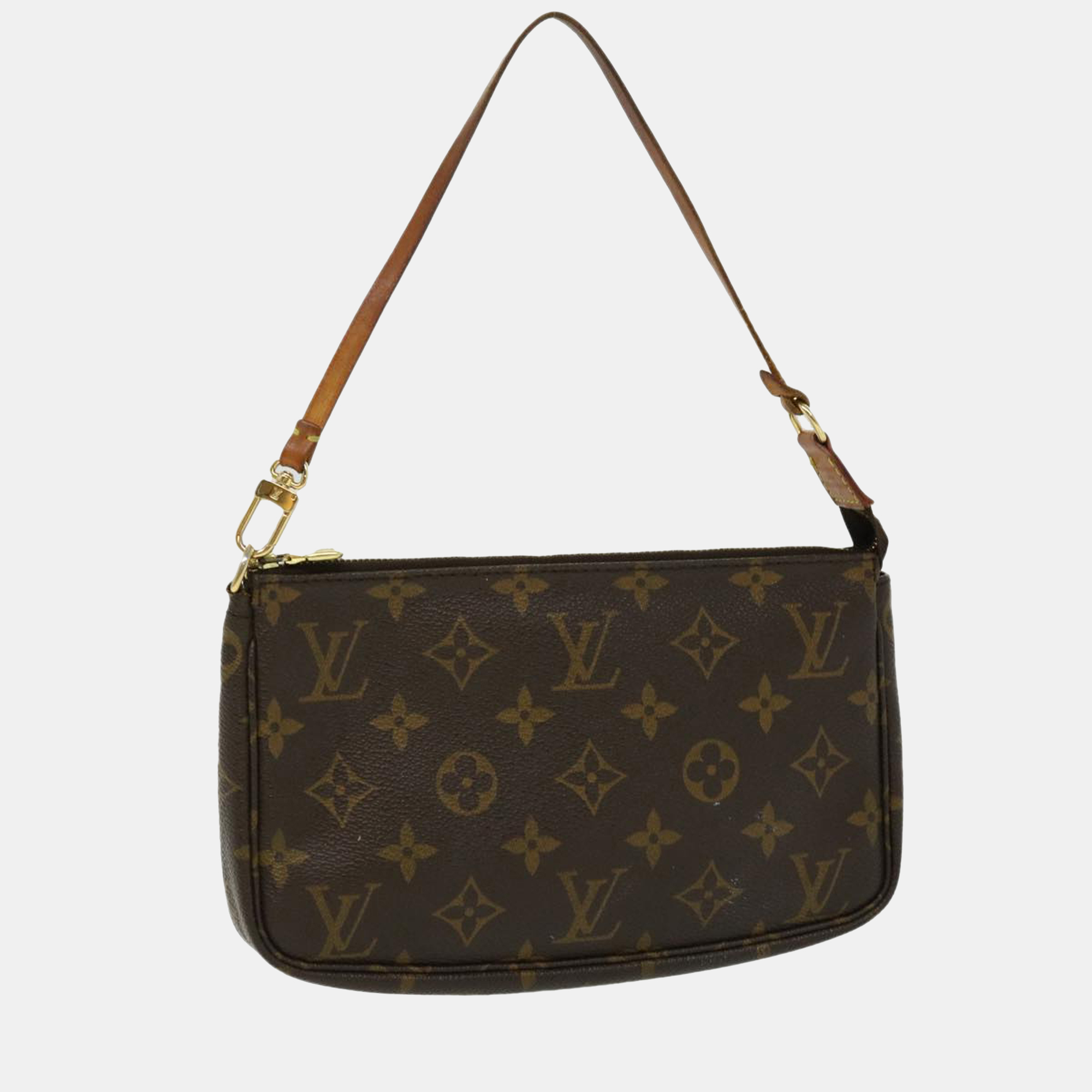 

Louis Vuitton Brown Monogram Canvas Pochette Accessoires Shoulder Bag
