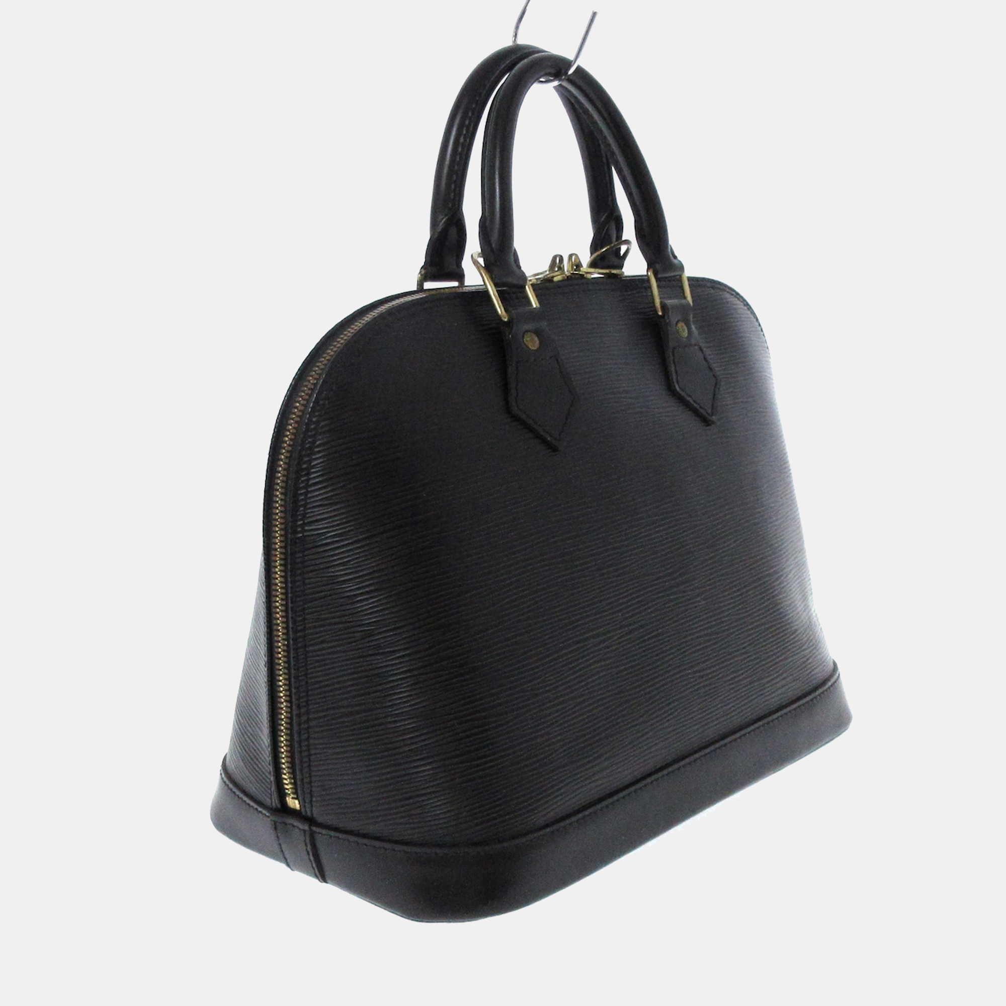 

Louis Vuitton Black Epi Leather Alma PM Top Handle Bag
