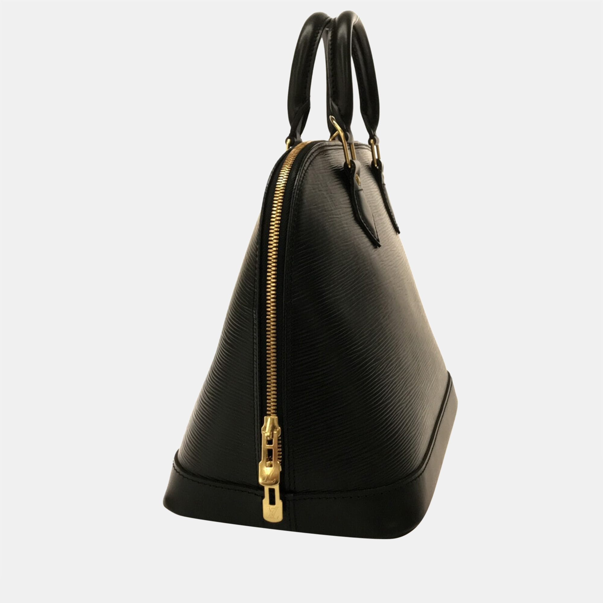 

Louis Vuitton Black Epi Leather Alma PM Top Handle Bag