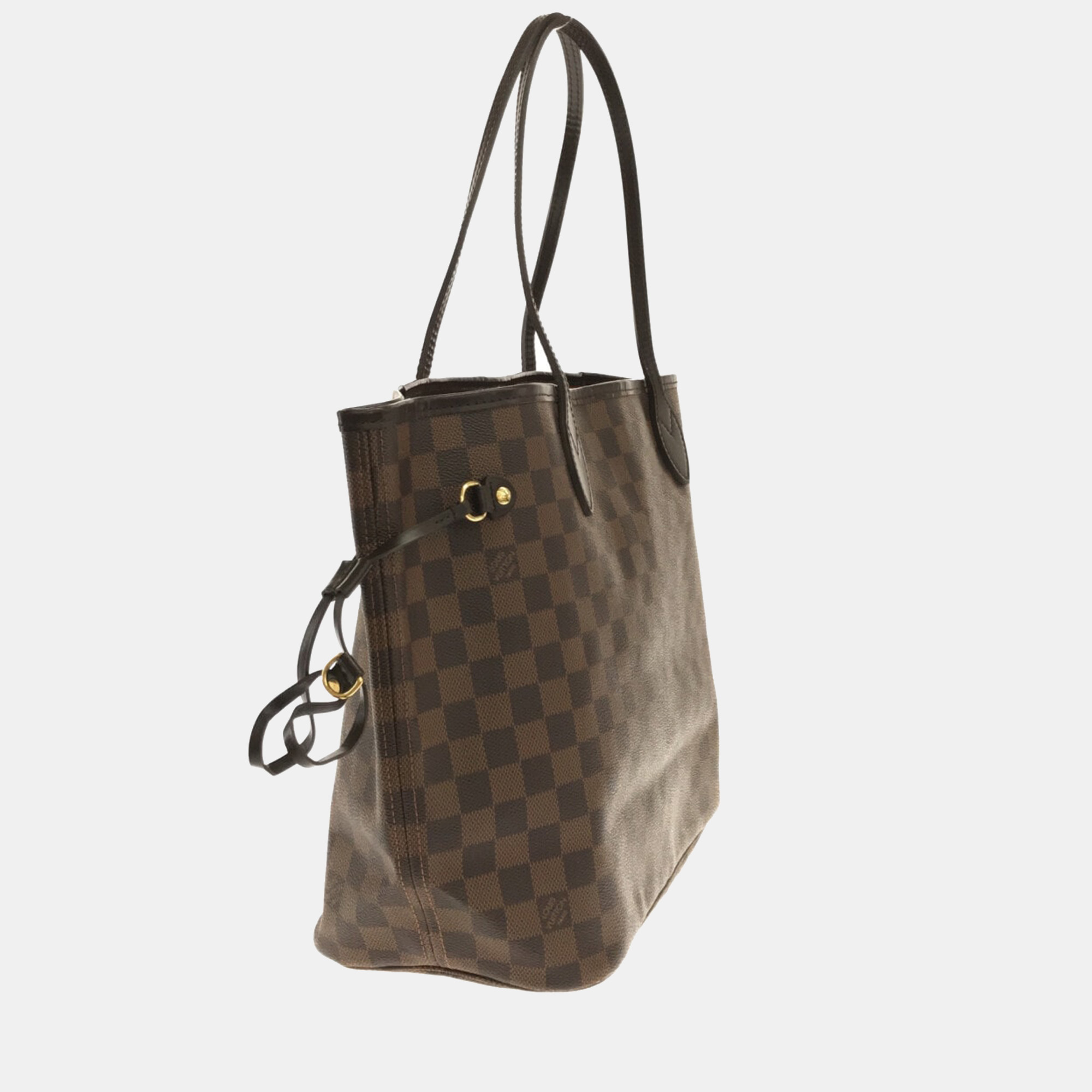 

Louis Vuitton Brown Damier Ebene Canvas Neverfull MM Tote Bag