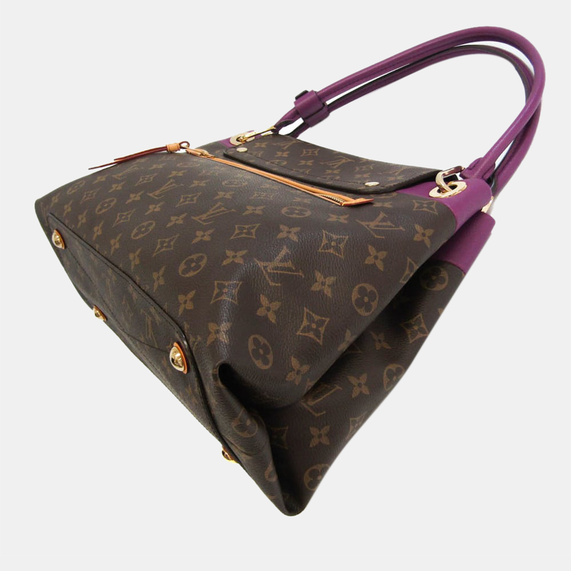 

Louis Vuitton Brown Monogram Canvas Olympe MM Shoulder Bag