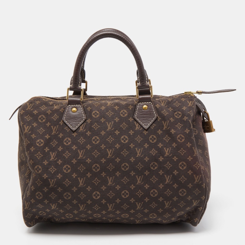 LOUIS VUITTON BAG, REVIEW MINI LIN SPEEDY 30