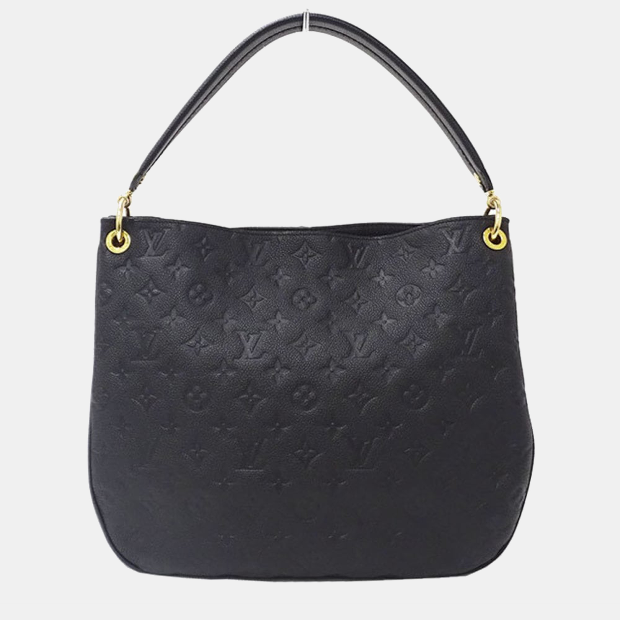 

Louis Vuitton Black Monogram Empreinte Leather Spontini Shoulder Bag