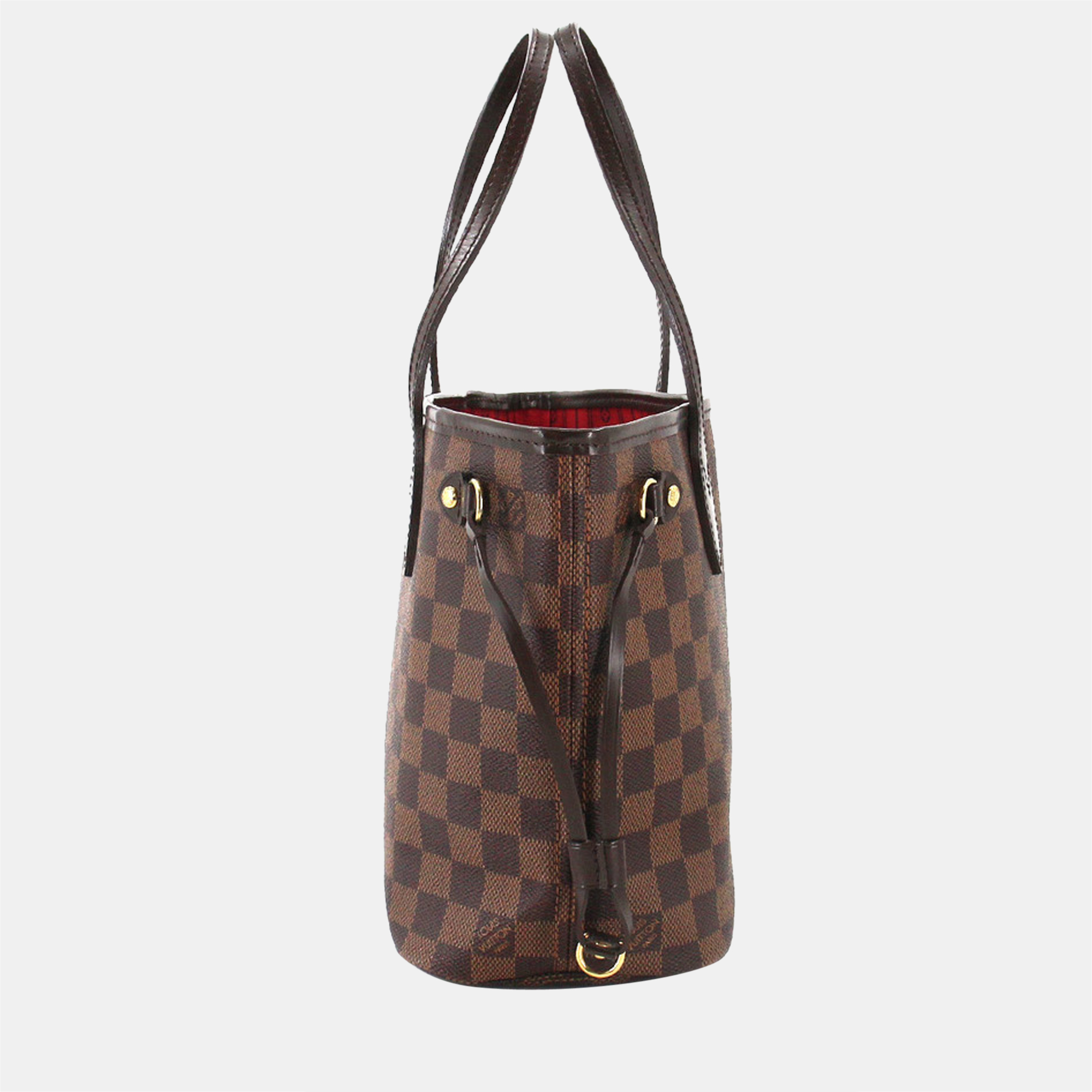 

Louis Vuitton Brown Damier Ebene Canvas Neverfull PM Tote Bag