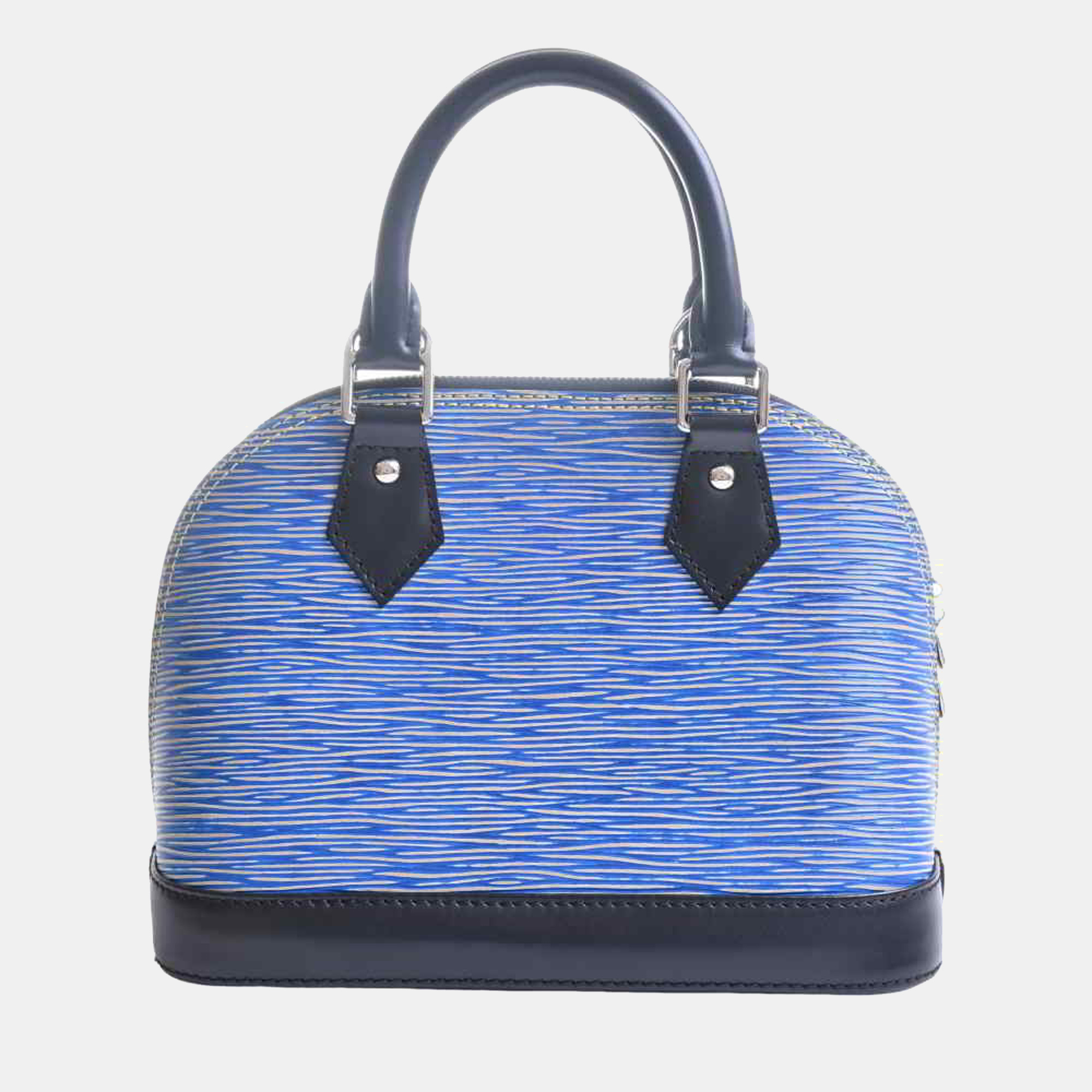 

Louis Vuitton Blue Epi Leather Alma BB Top Handle Bag