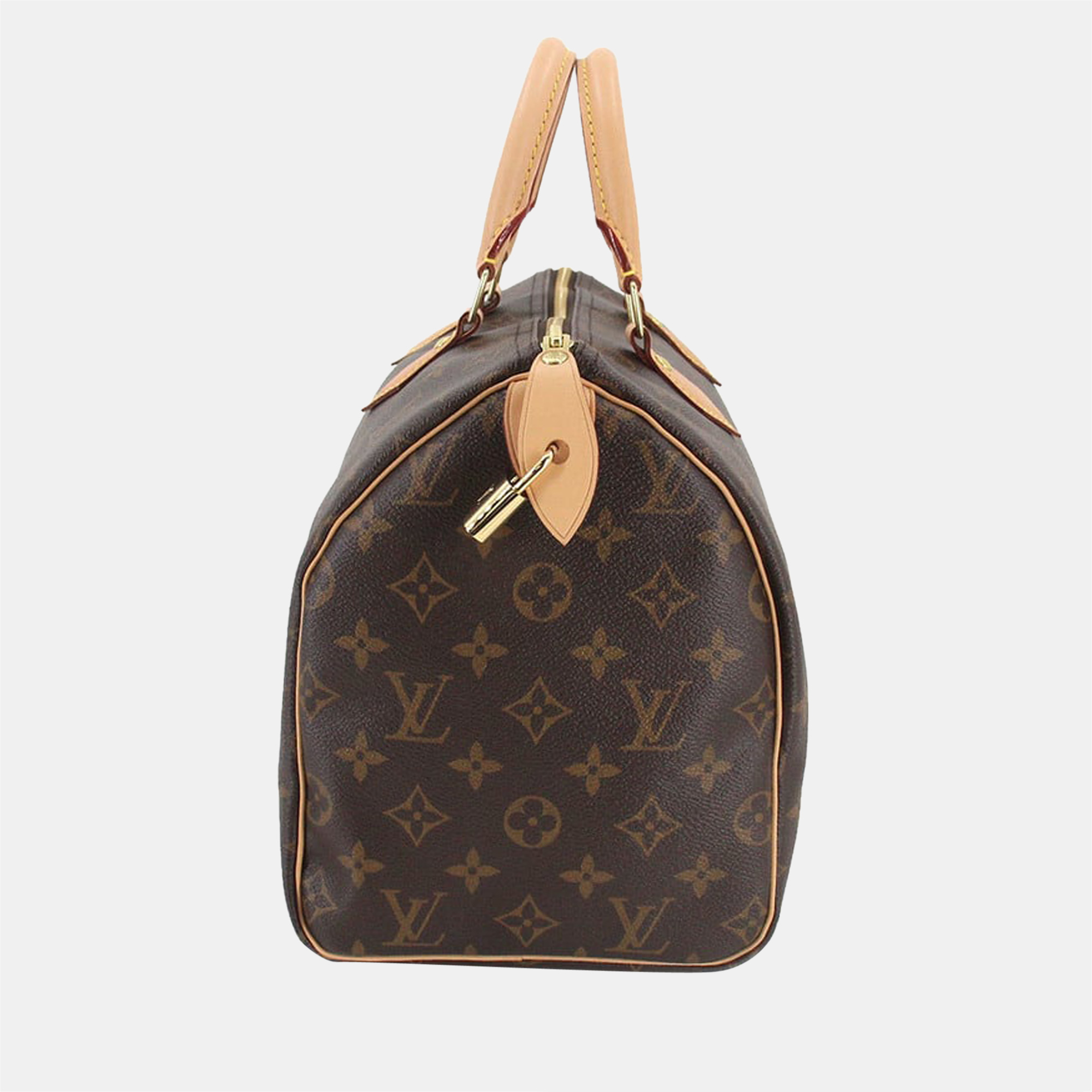 

Louis Vuitton Brown Monogram Canvas Speedy 30 Top Handle Bag