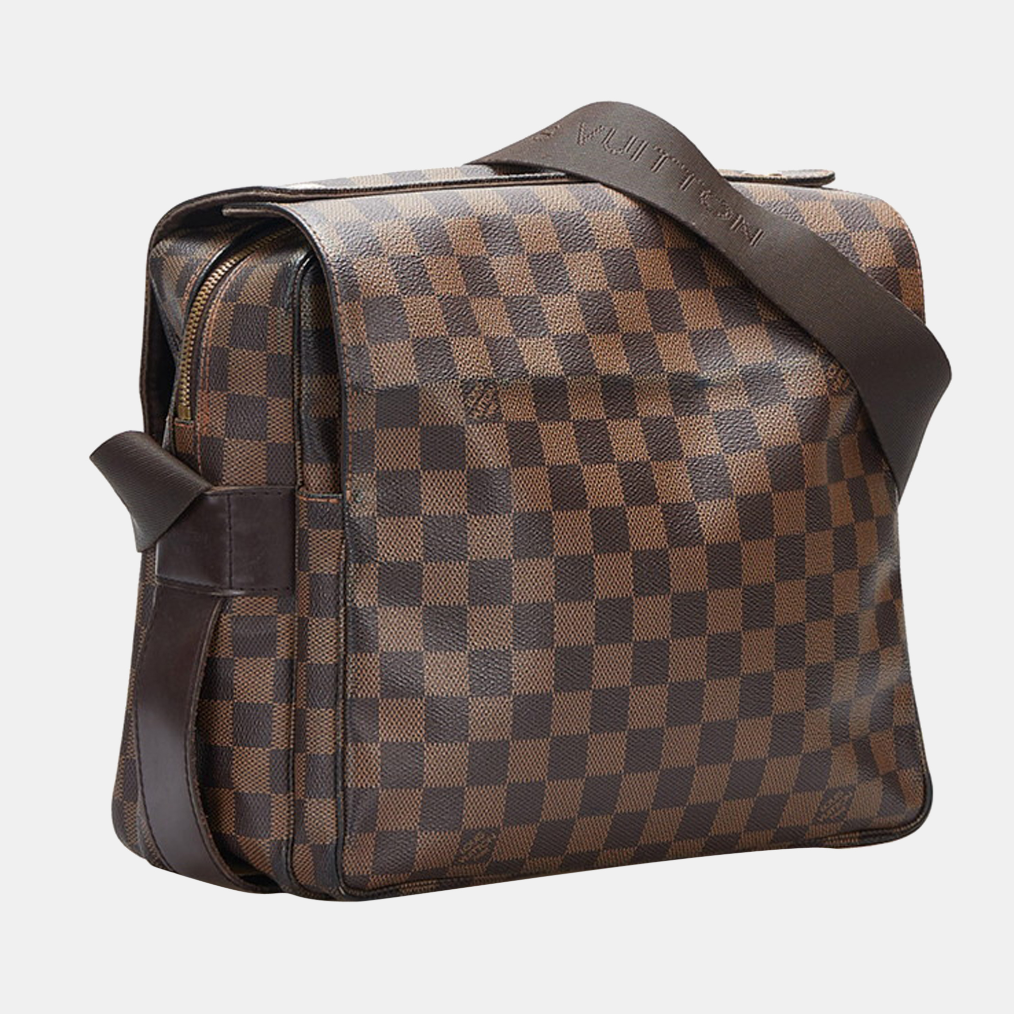 

Louis Vuitton Brown Damier Ebene Canvas Naviglio Messenger Bag