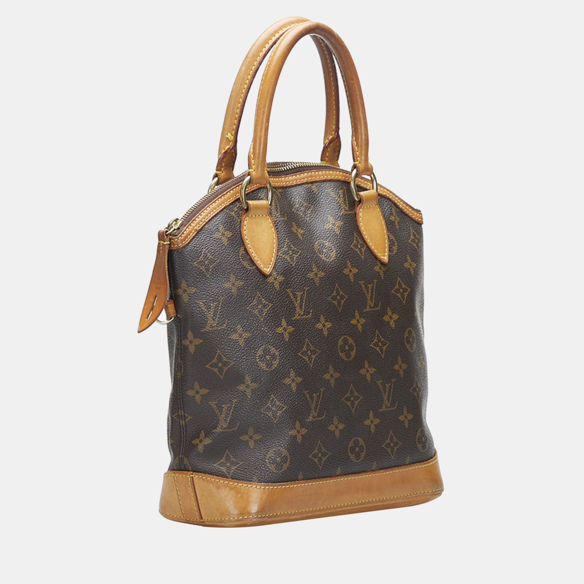 

Louis Vuitton Brown Canvas Monogram Lockit Vertical Bag