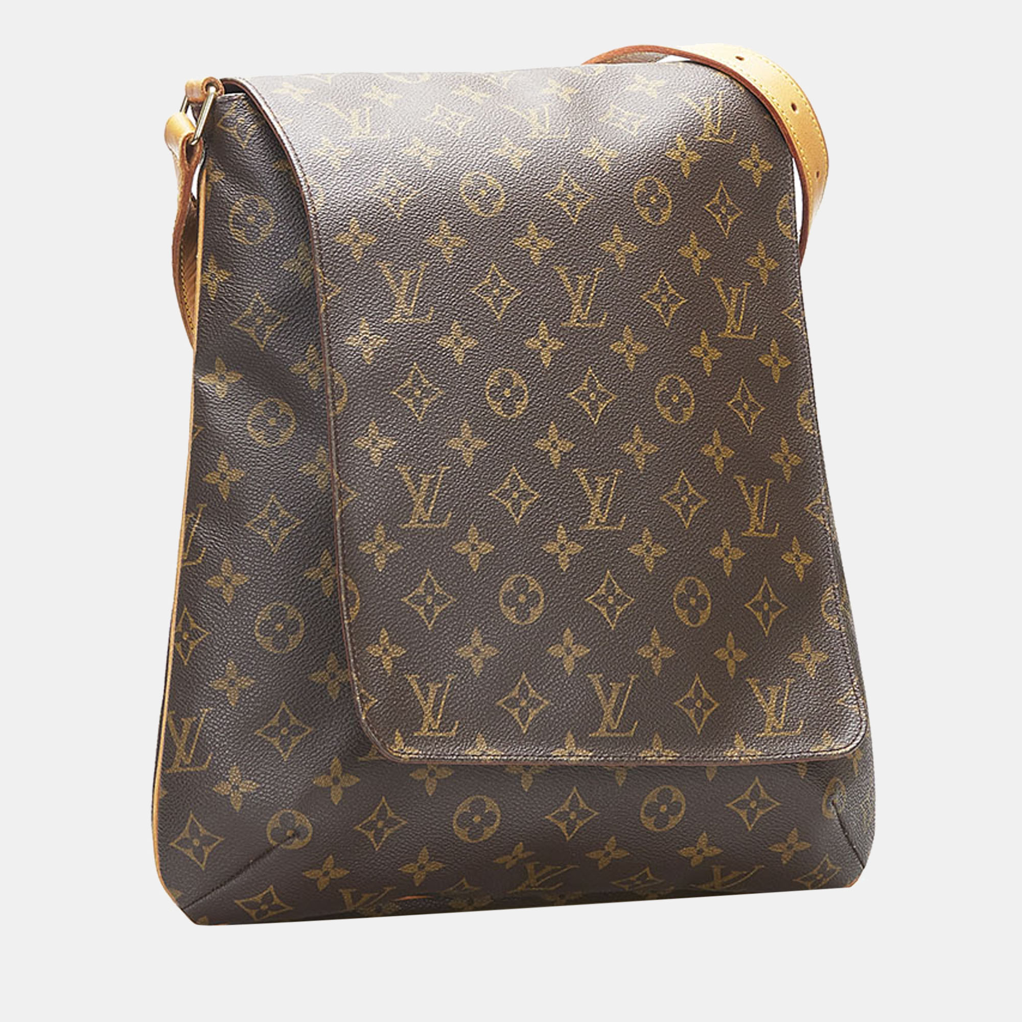 

Louis Vuitton Brown Canvas Monogram Musette Salsa Long Strap Bag