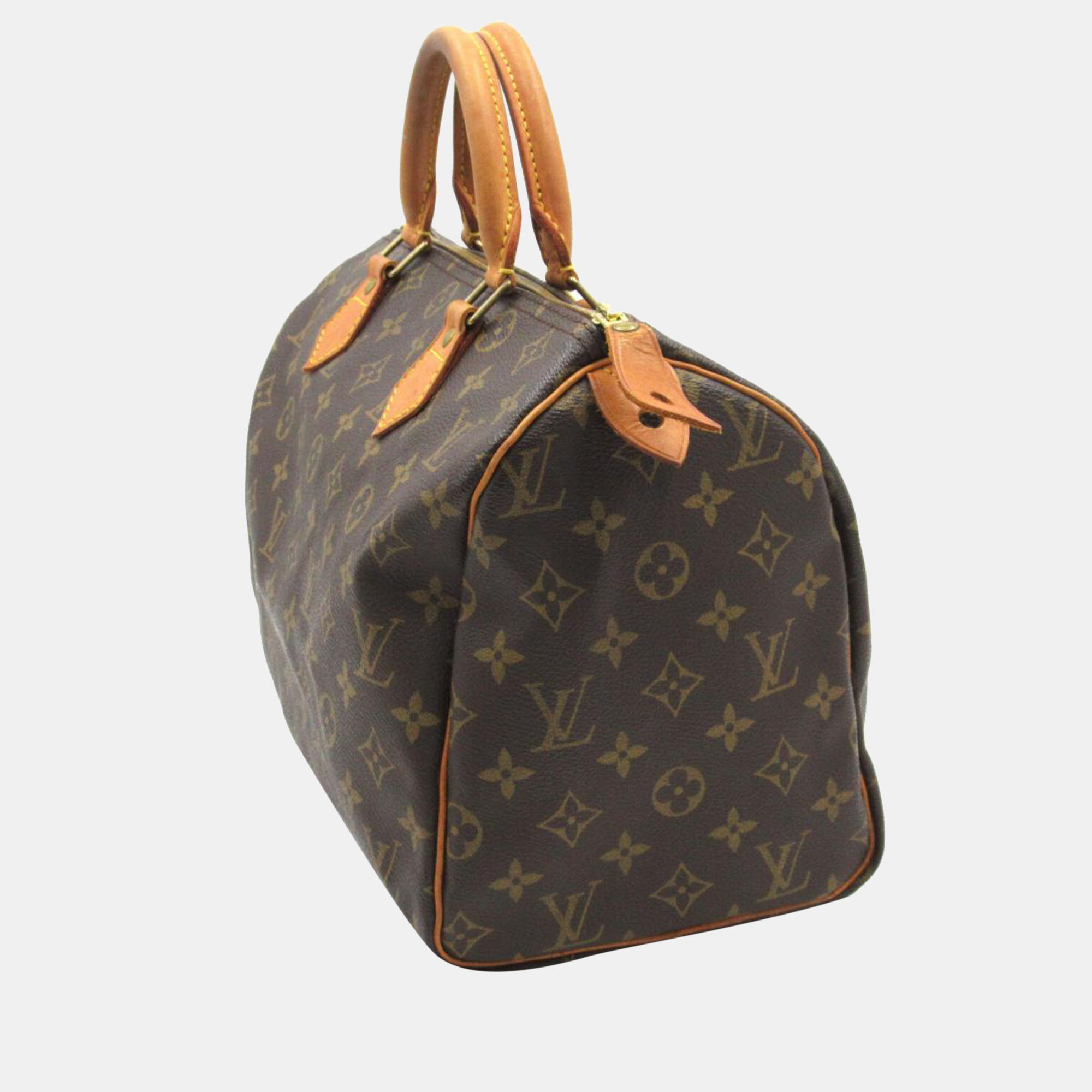 

Louis Vuitton Brown Canvas Monogram Speedy 30