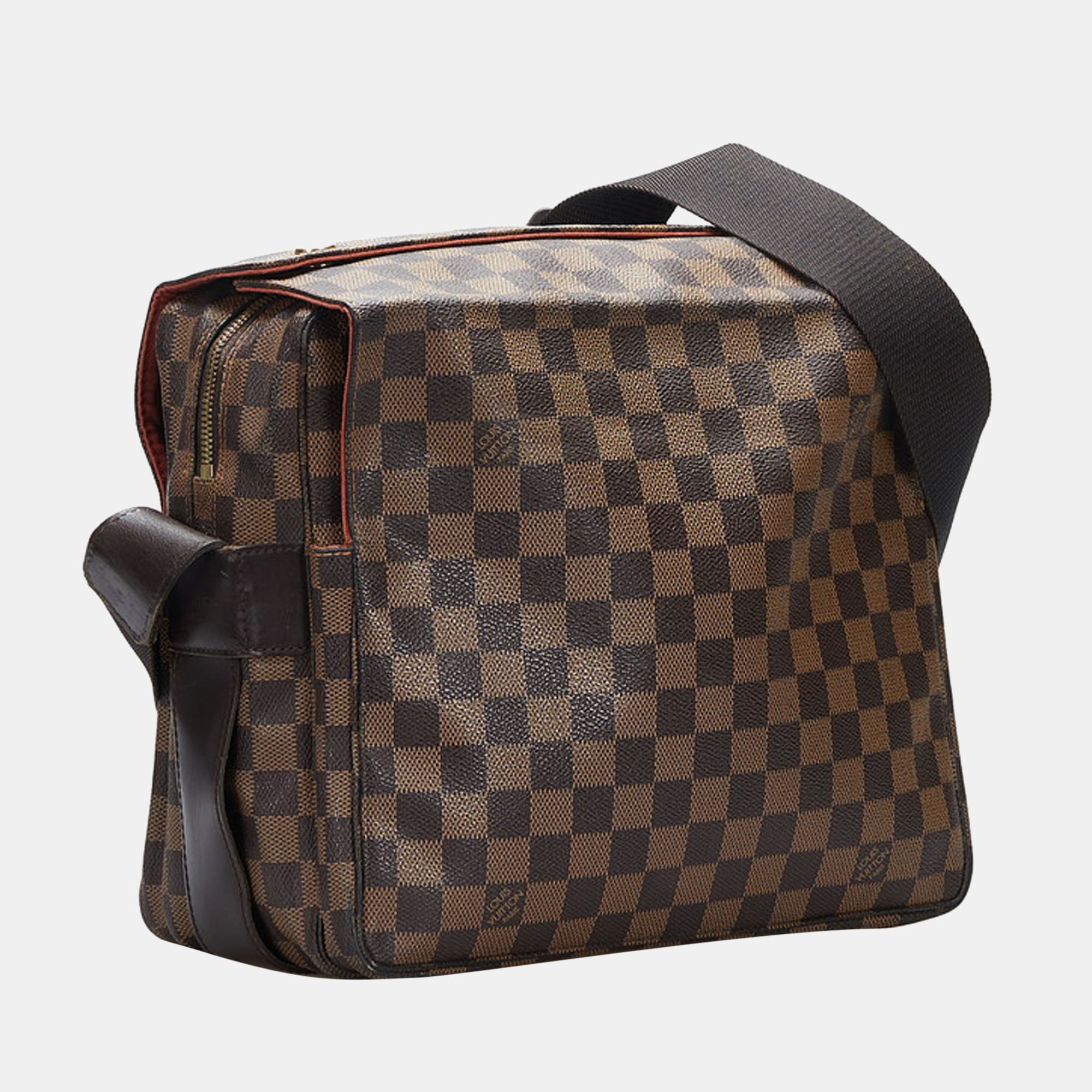 

Louis Vuitton Brown Canvas Damier Ebene Naviglio