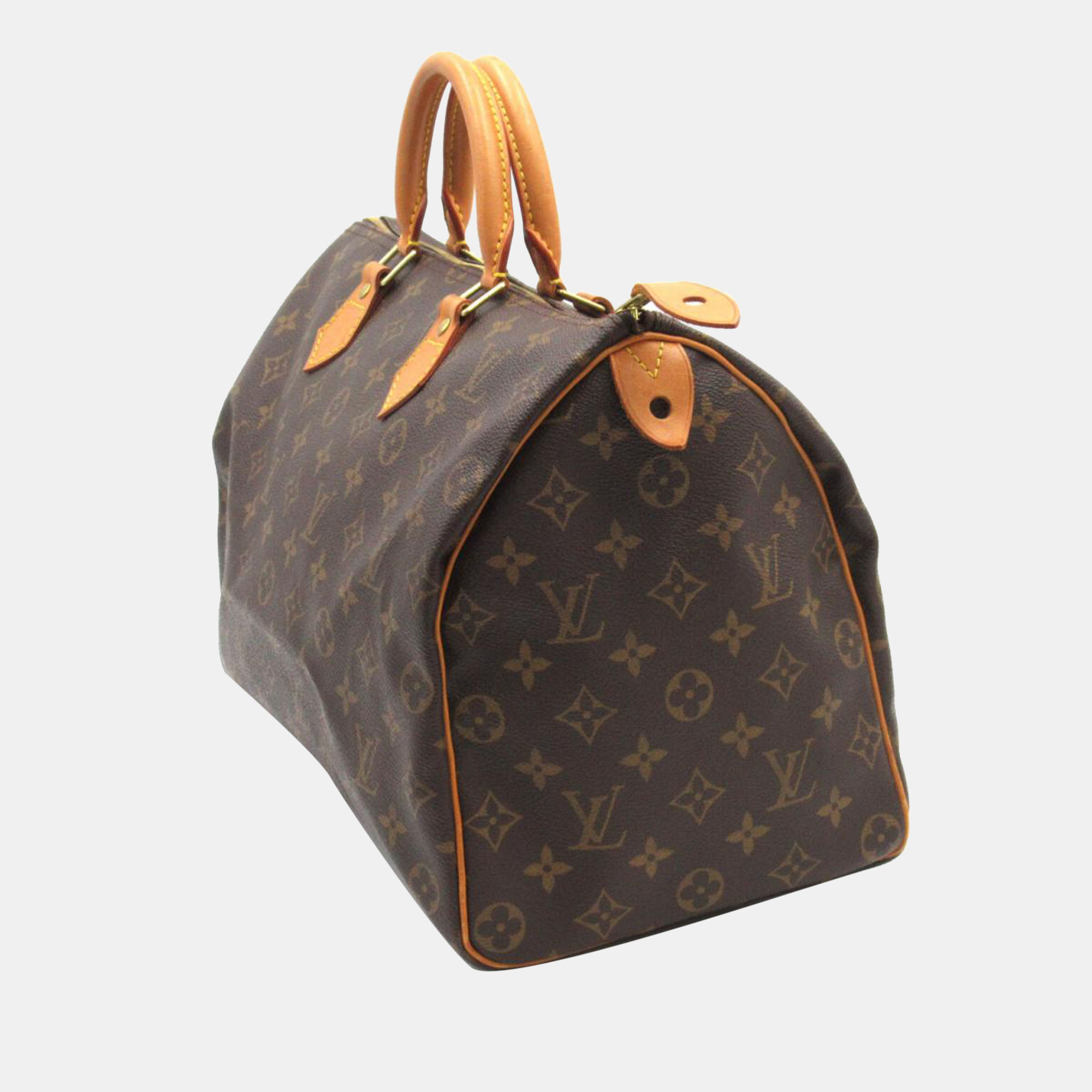 

Louis Vuitton Brown Canvas Monogram Speedy 35 Bag