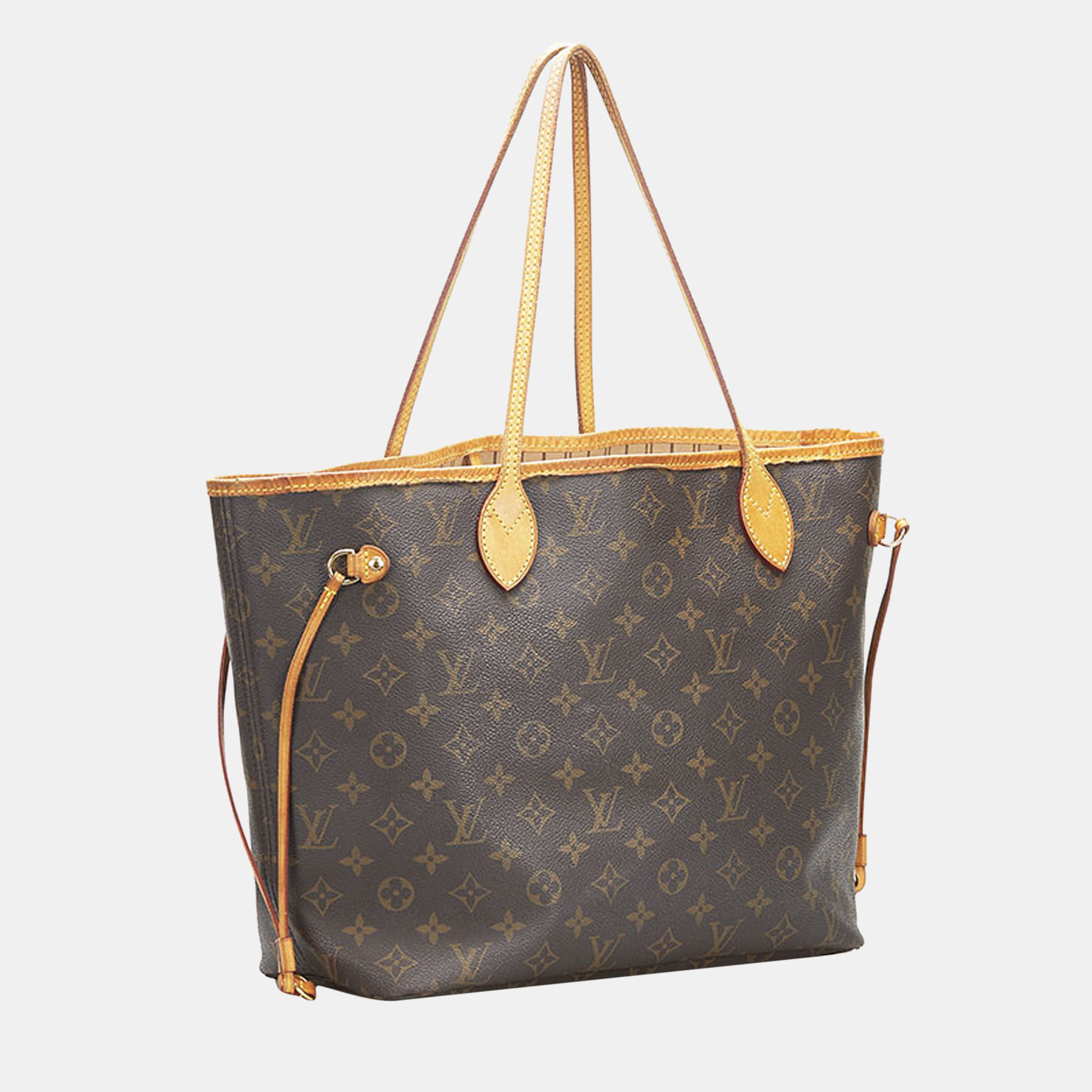 

Louis Vuitton Brown Canvas Monogram Neverfull MM