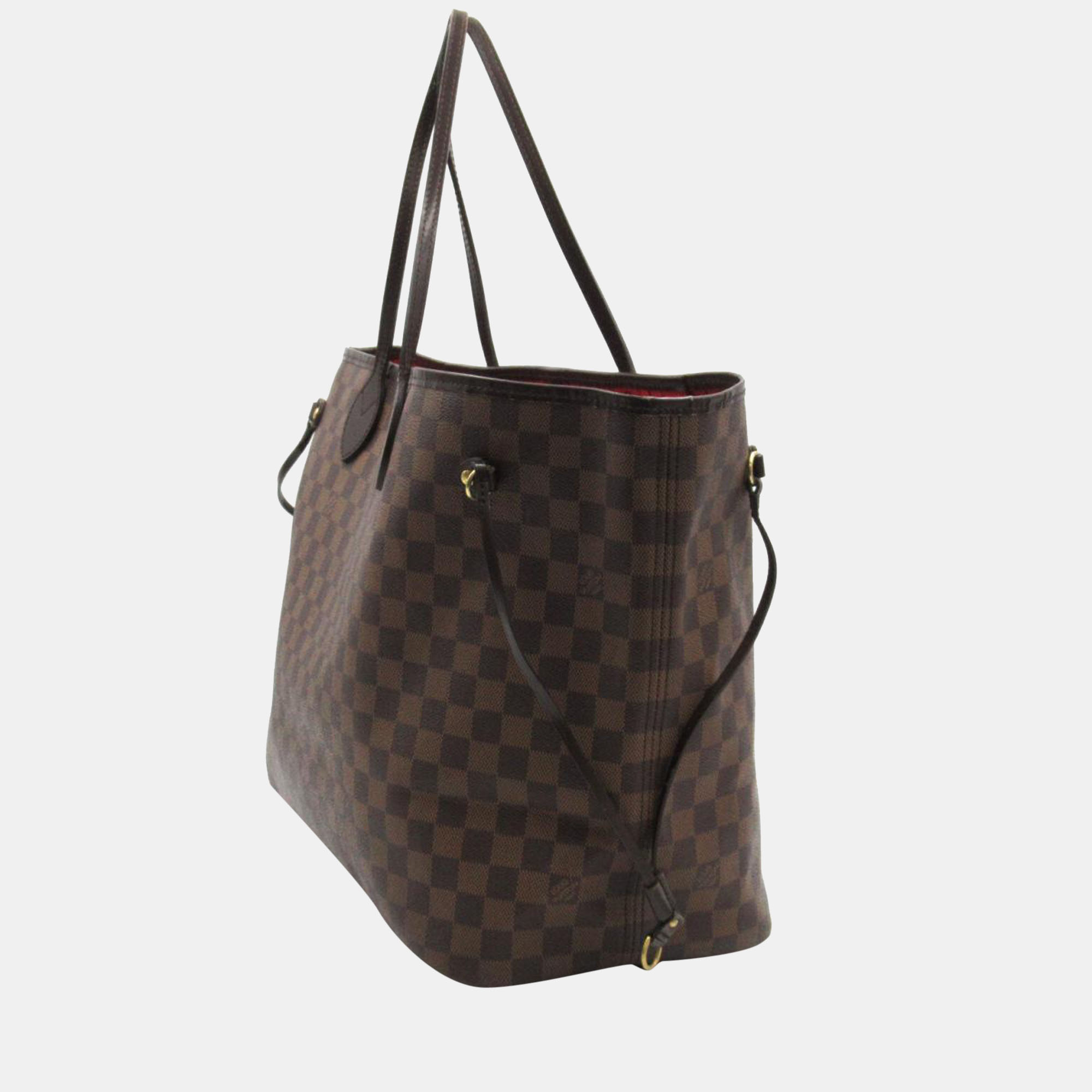 

Louis Vuitton Brown Canvas Damier Ebene Neverfull GM