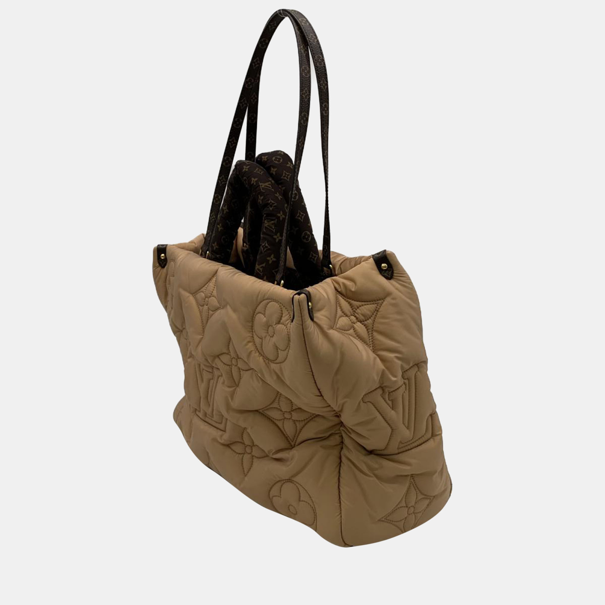 

Louis Vuitton Beige Econyl Monogram Pillow Giant OnTheGo GM