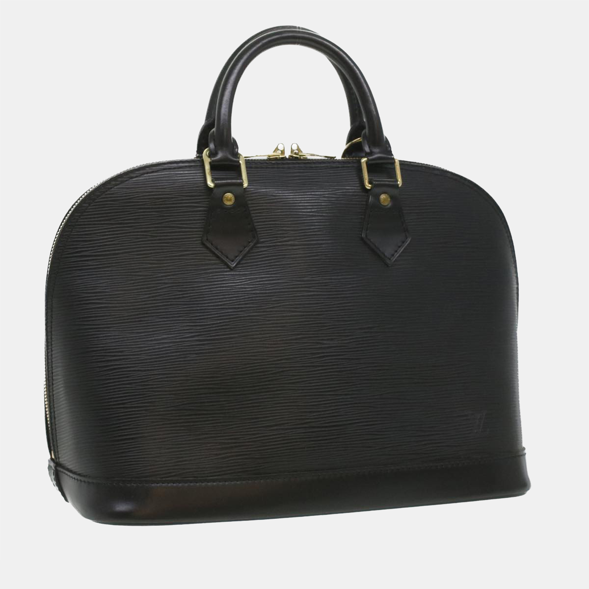 

Louis Vuitton Black Epi Leather Alma PM Satchel