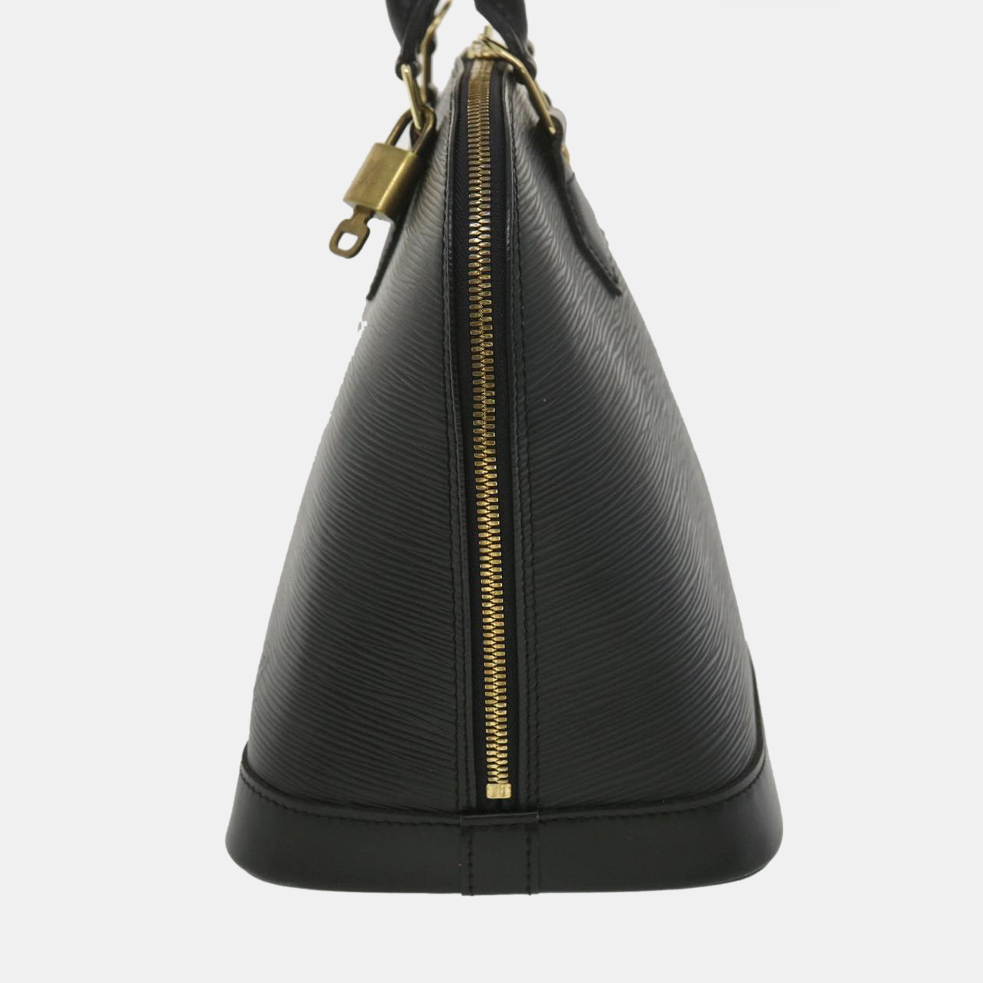 

Louis Vuitton Black Epi Leather Alma PM Satchel