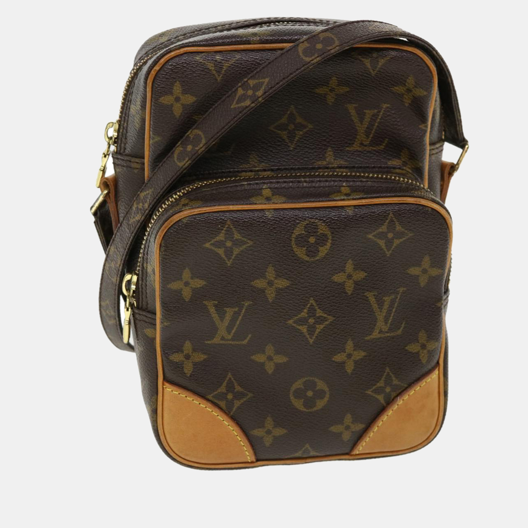

Louis Vuitton Brown Monogram Canvas Amazone Shoulder Bag