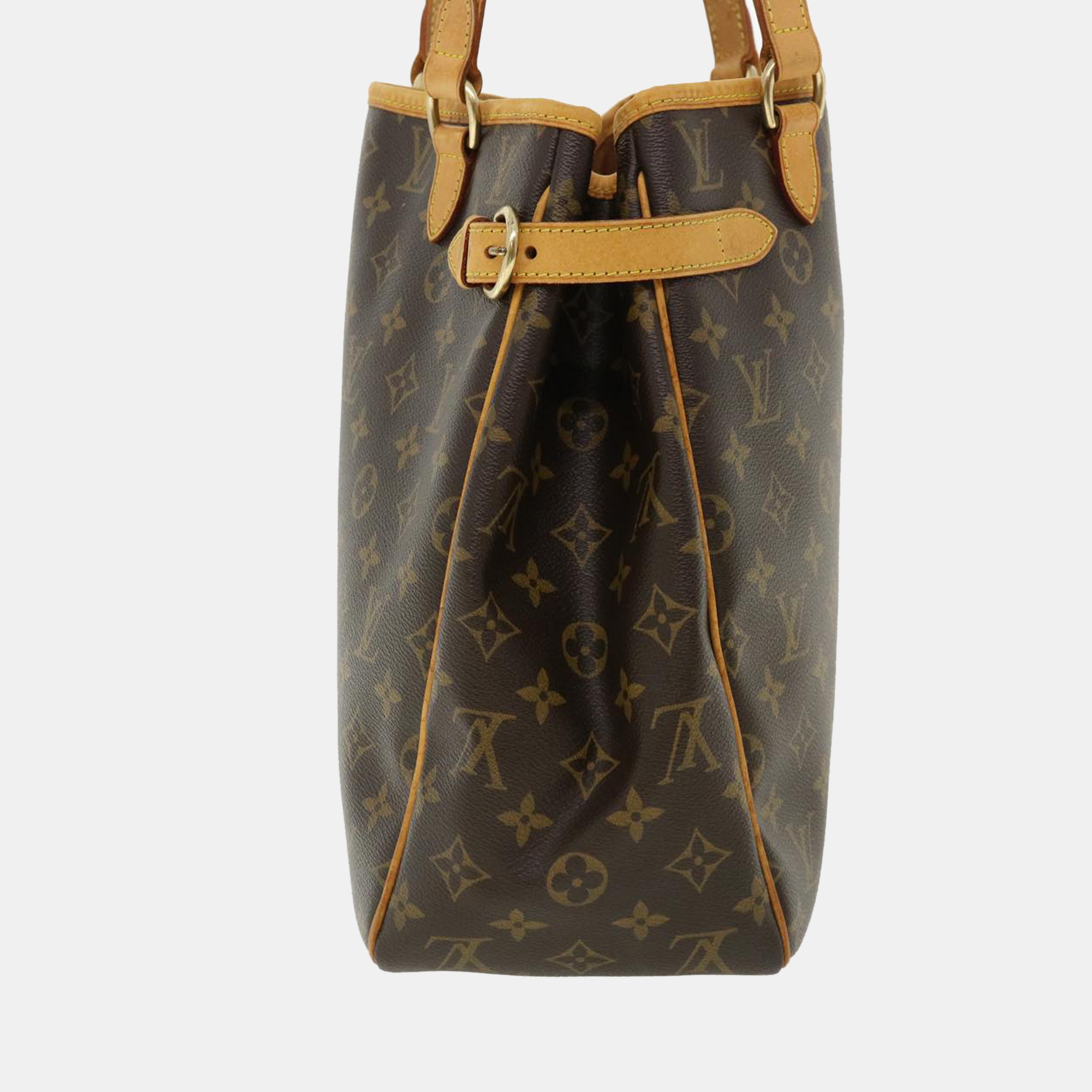 

Louis Vuitton Brown Monogram Canvas Batignolles Vertical Top Handle Bag