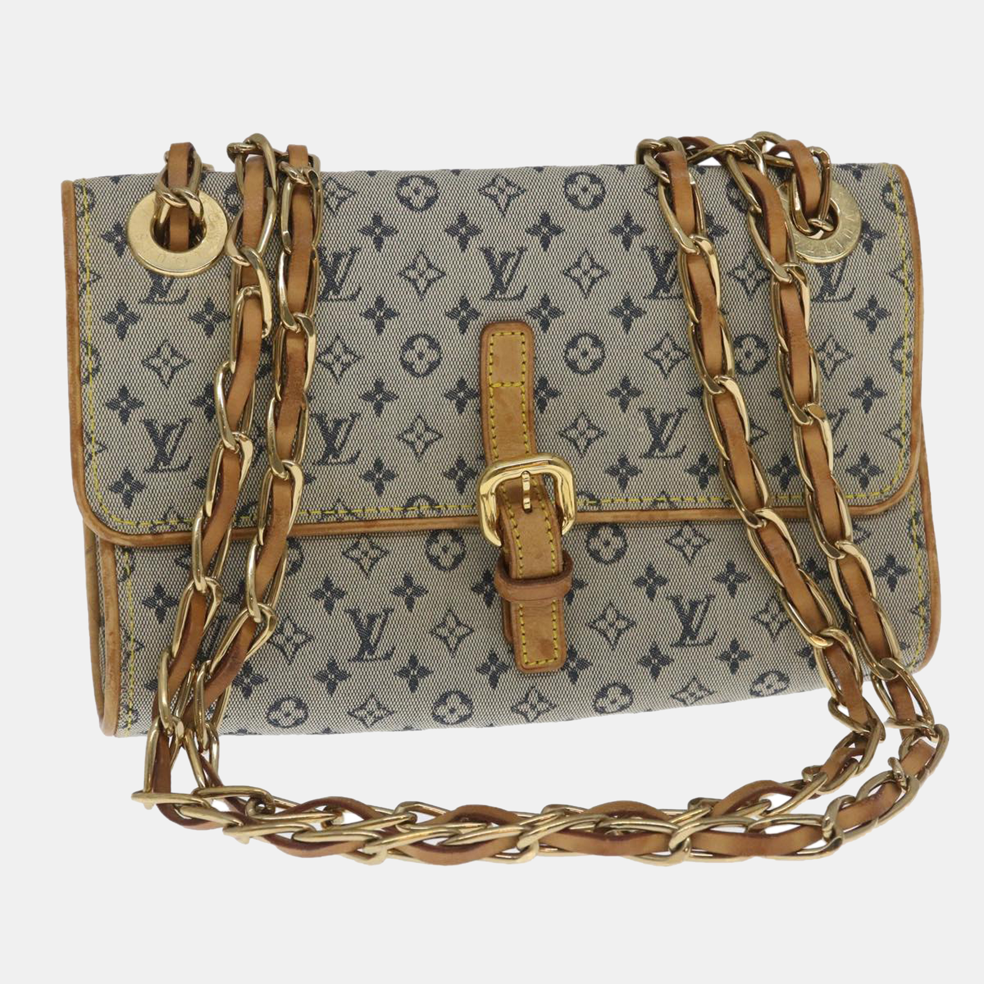 

Louis Vuitton Blue Monogram Lin Canvas Camille Shoulder Bag