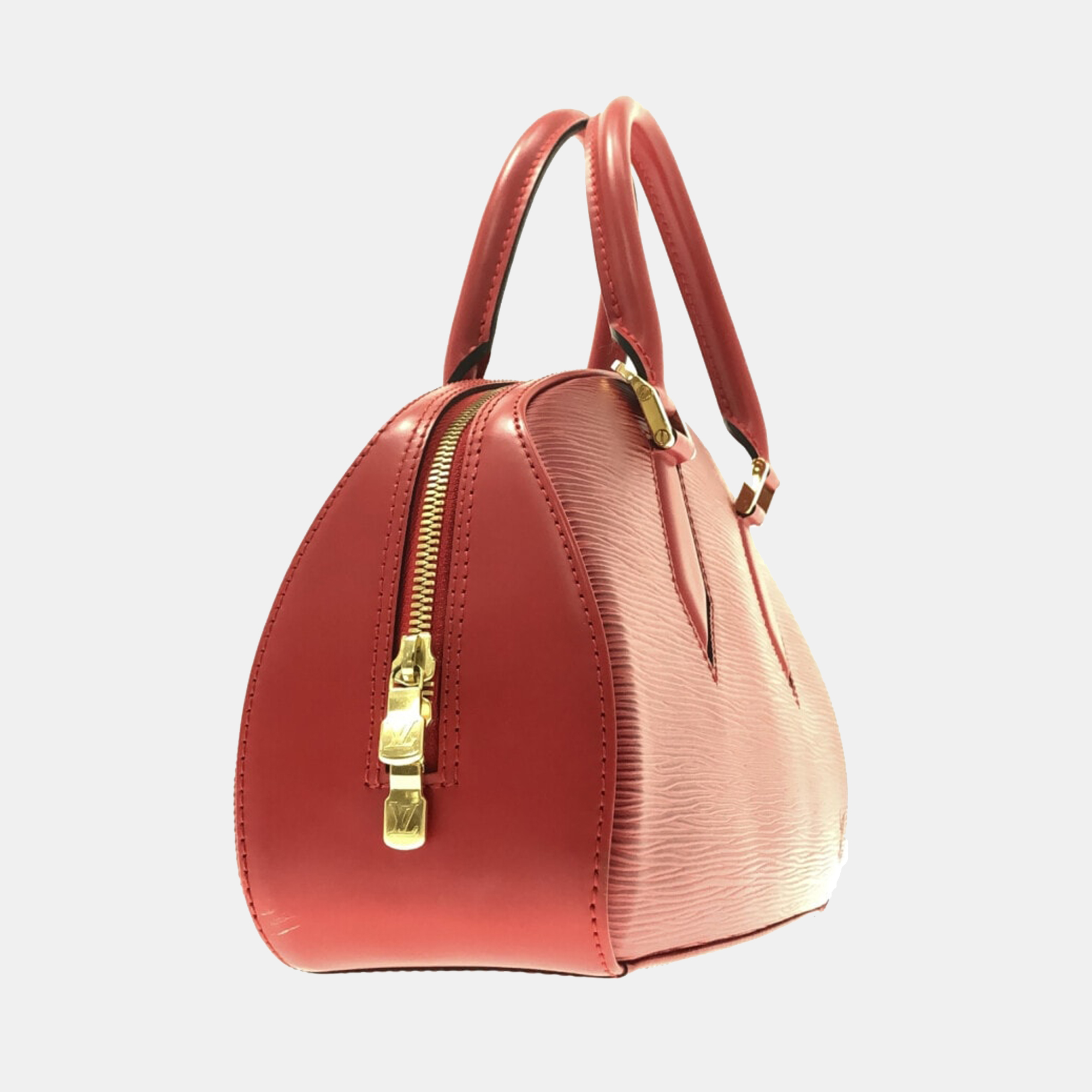 

Louis Vuitton Red Epi Leather Jasmin Satchel