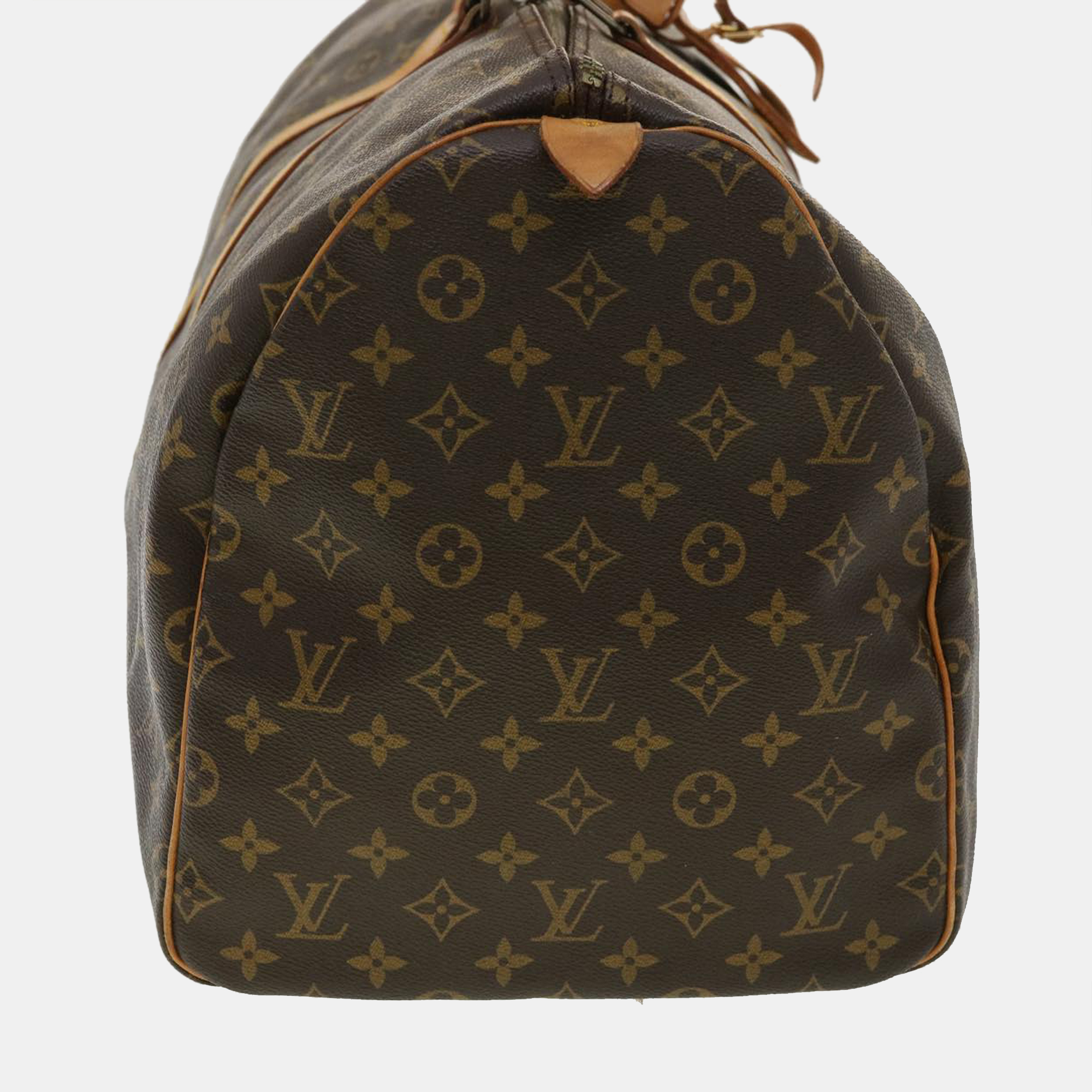 

Louis Vuitton Brown Monogram Canvas Keepall 55 Duffel Bag