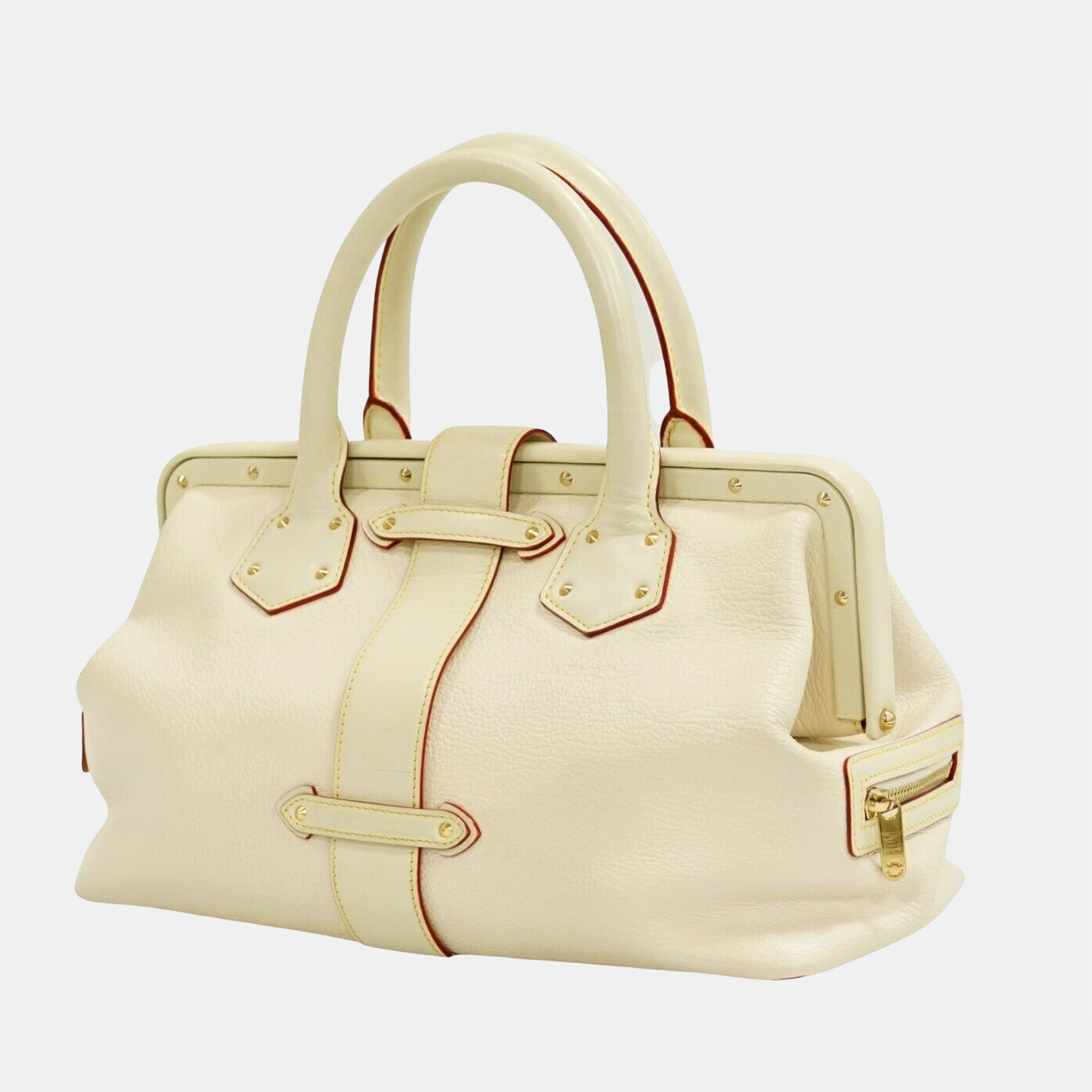 

Louis Vuitton Cream Leather Suhali L'Ingenieux PM Tote Bag